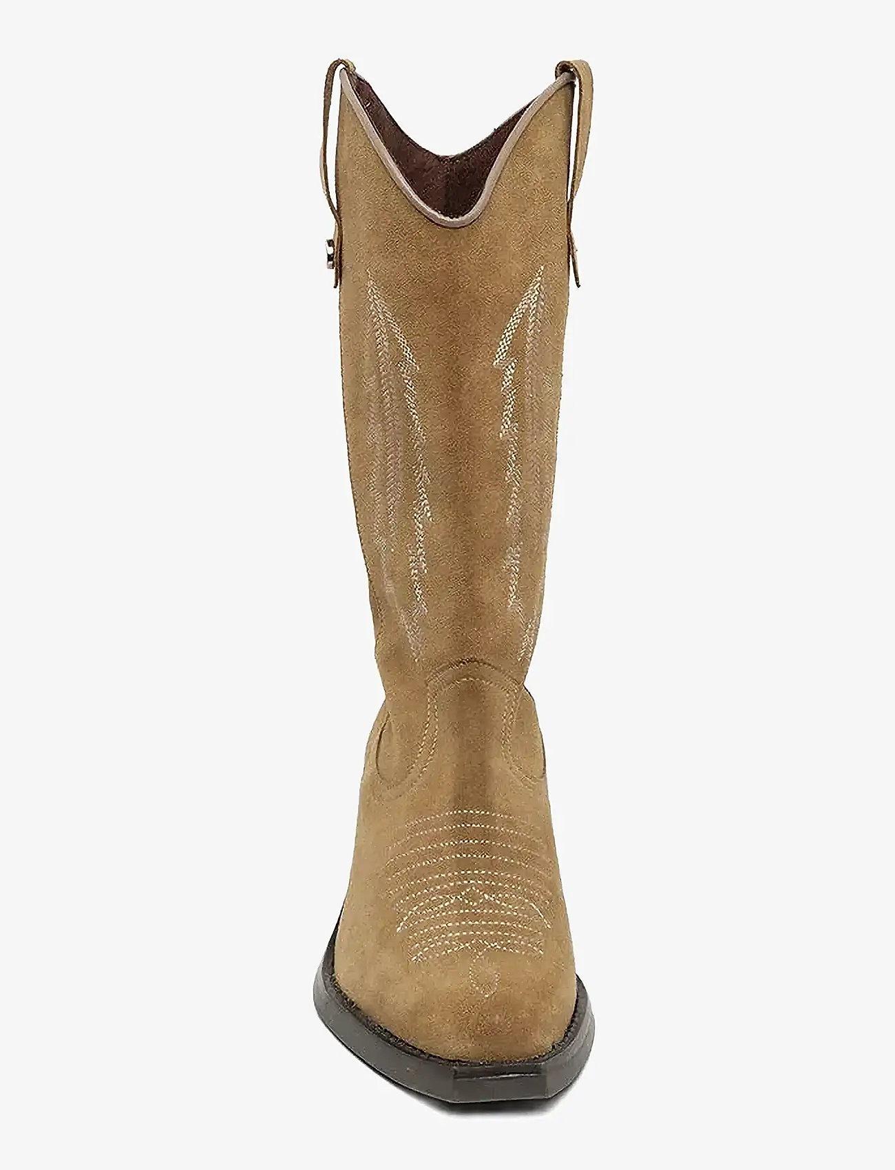 Steve Madden - Wallace - cowboystøvler - taupe suede - 2