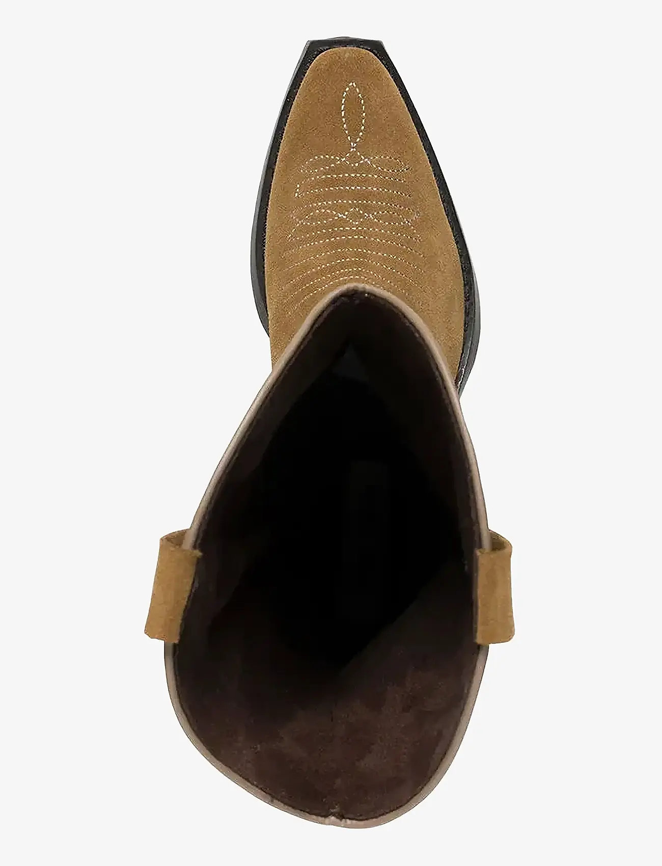 Steve Madden - Wallace - cowboystøvler - taupe suede - 4