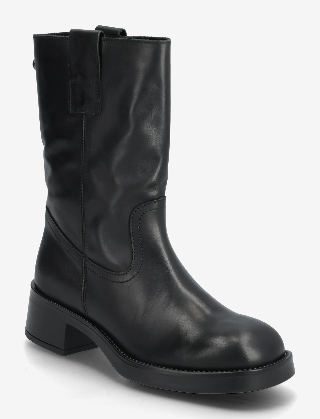 Steve Madden - Benedict - hohe absätze - black leather - 0