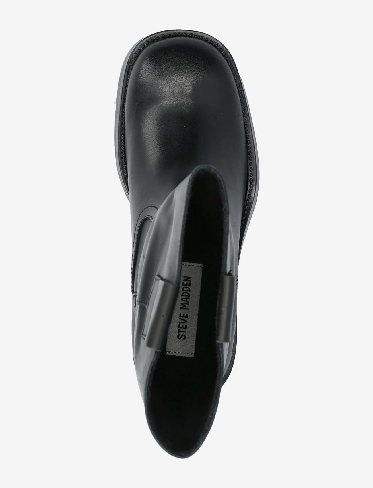 Steve Madden - Benedict - hohe absätze - black leather - 3