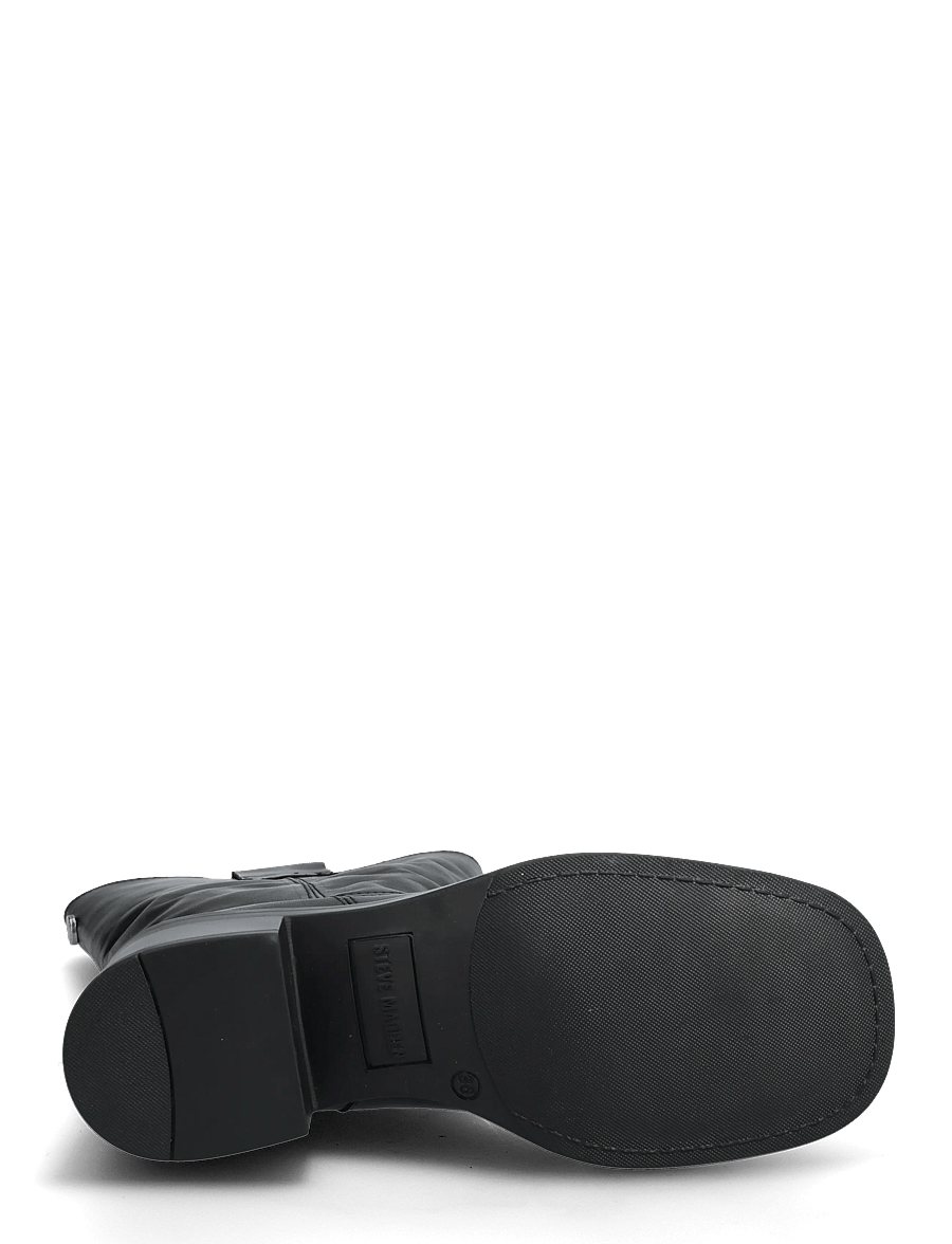 Steve Madden - Benedict - enkellaarsjes met hak - black leather - 4