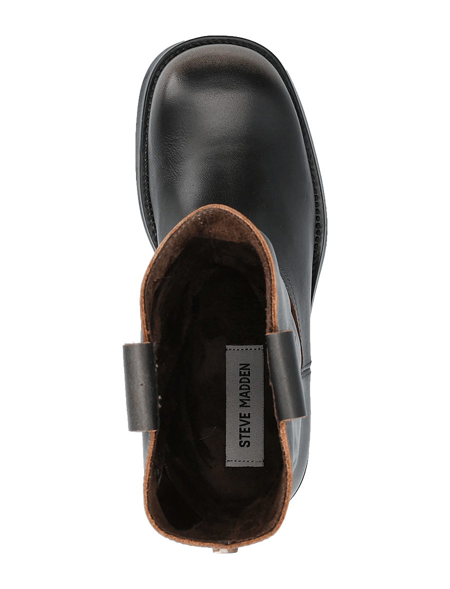 Steve Madden - Benedict - stiefeletten mit absatz - brown leather - 3