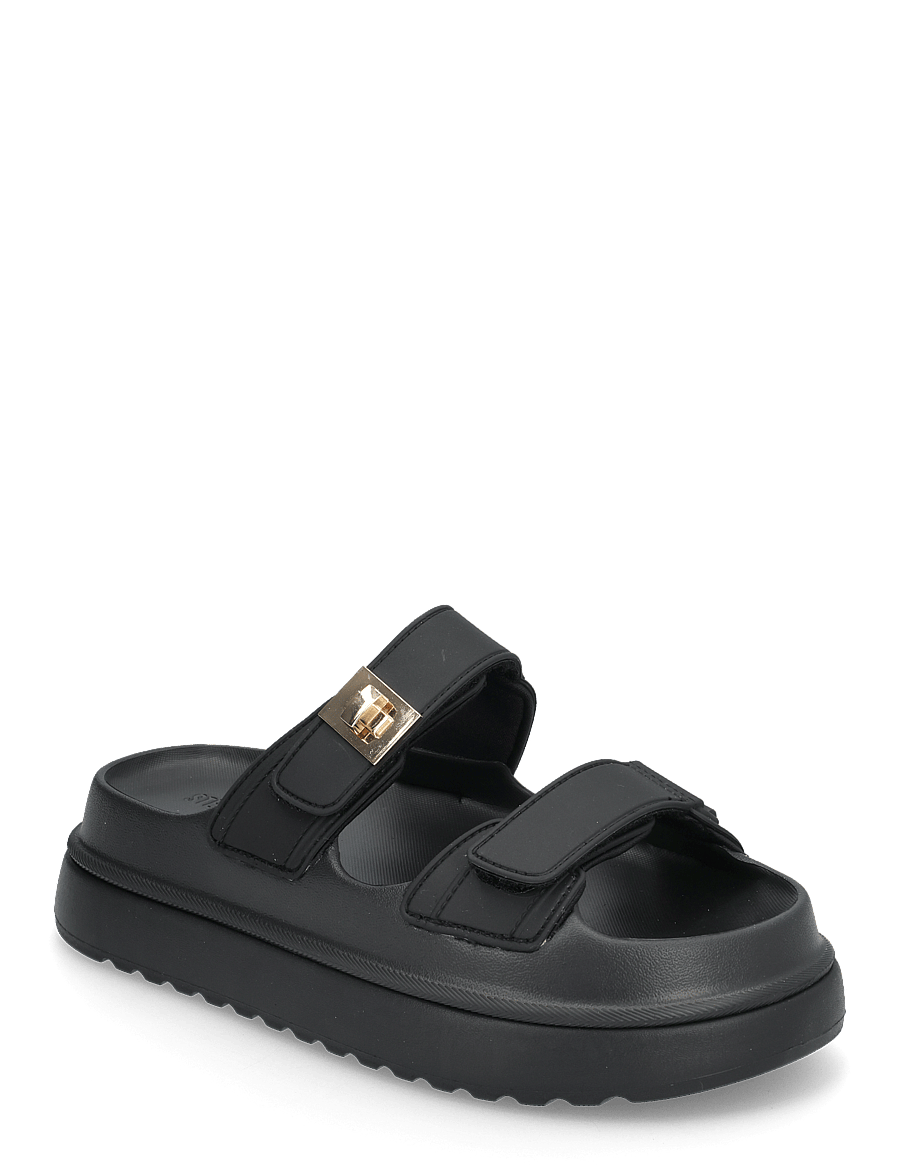 Steve Madden - Bigschmona Sandals - flache sandalen - black - 0