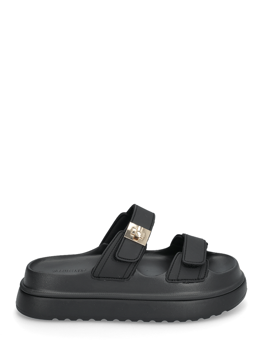 Steve Madden - Bigschmona Sandals - flache sandalen - black - 1