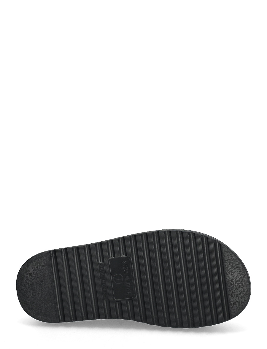 Steve Madden - Bigschmona Sandals - flache sandalen - black - 4