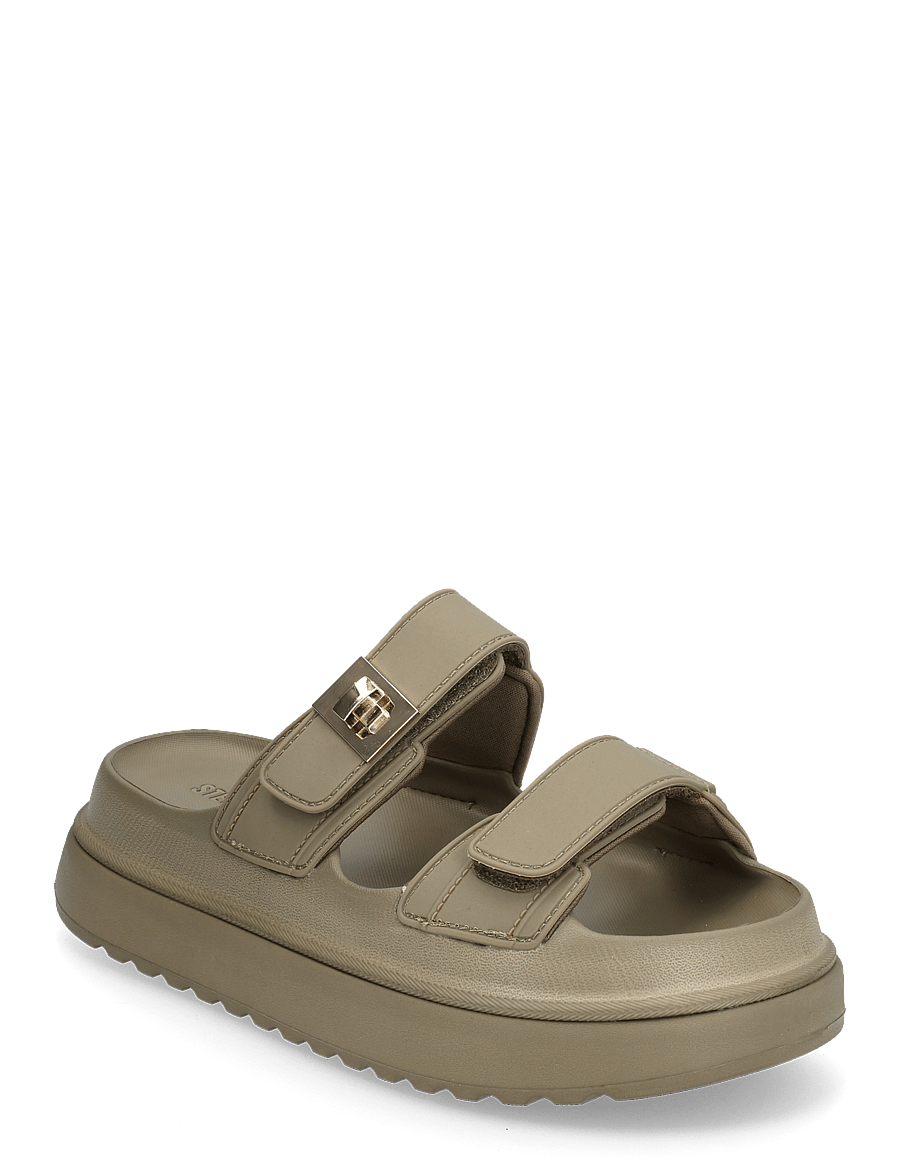 Steve Madden - Bigschmona Sandals - flache sandalen - olive - 0