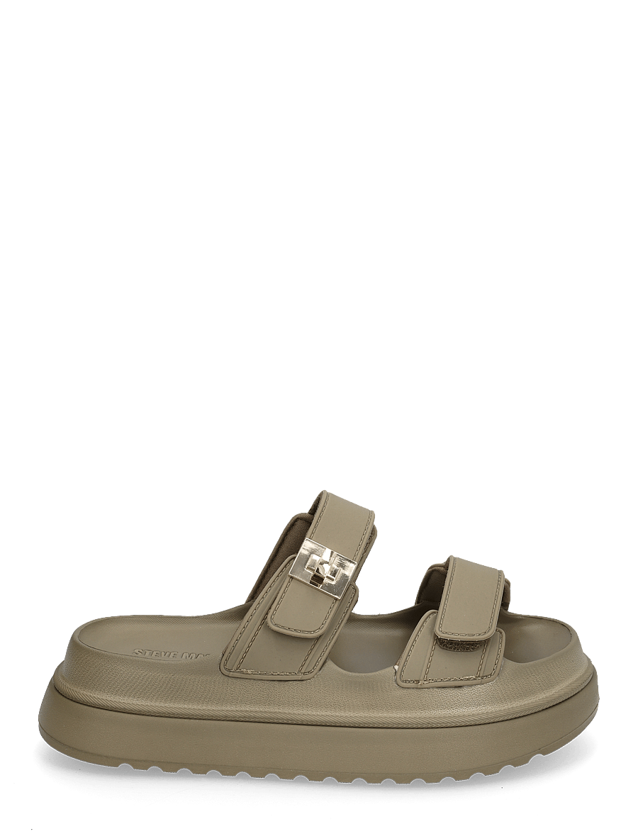 Steve Madden - Bigschmona Sandals - flache sandalen - olive - 1