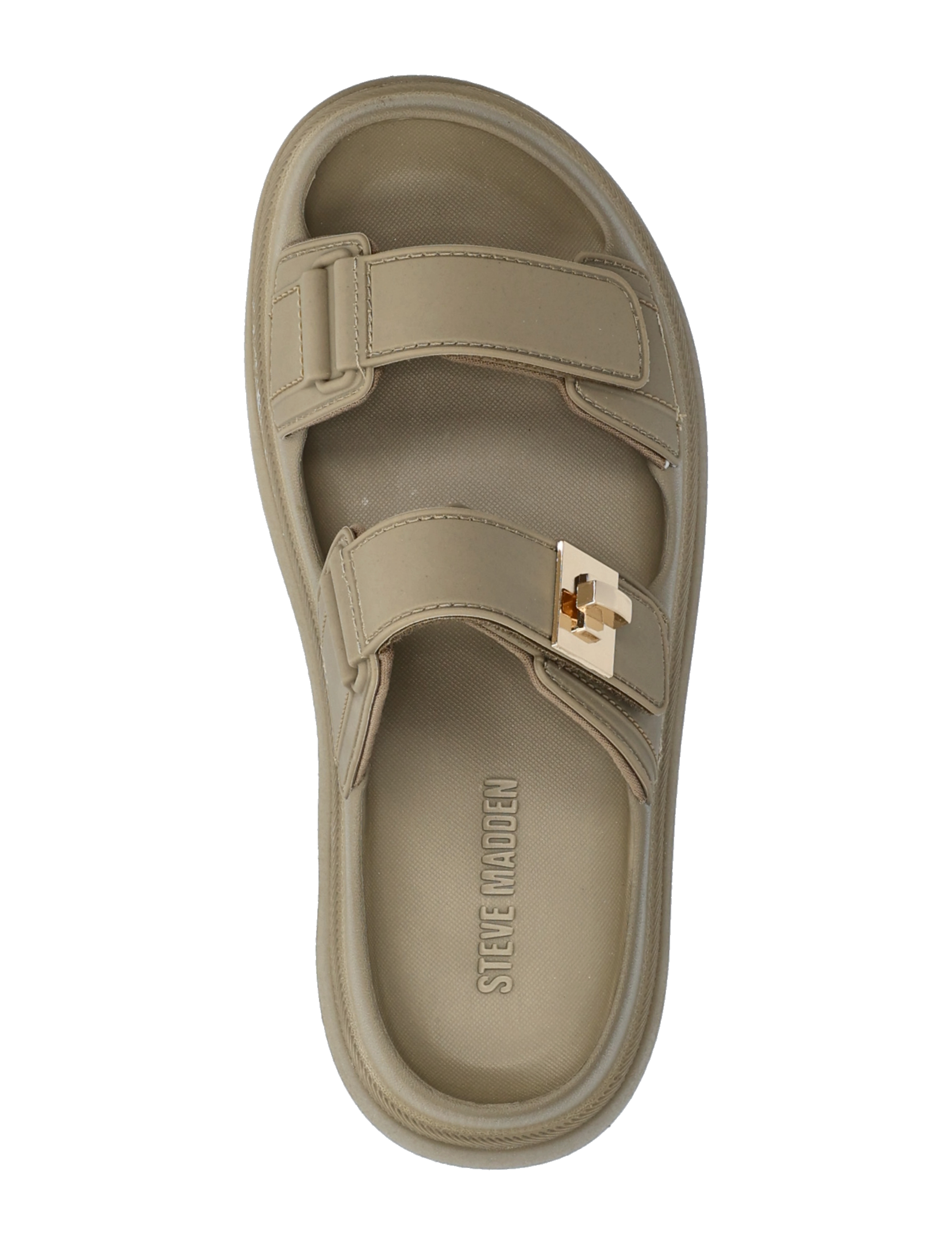 Steve Madden - Bigschmona Sandals  - flache sandalen - olive - 3