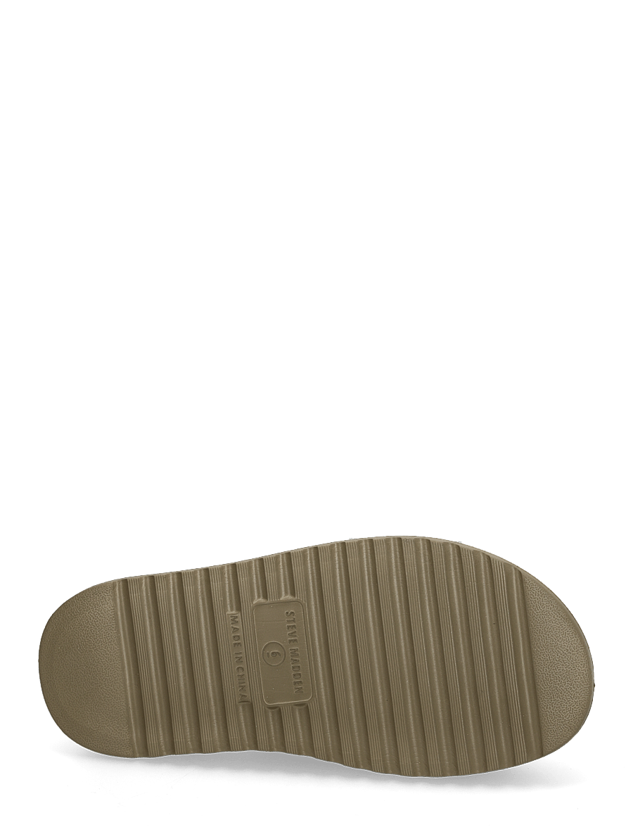 Steve Madden - Bigschmona Sandals - flache sandalen - olive - 4
