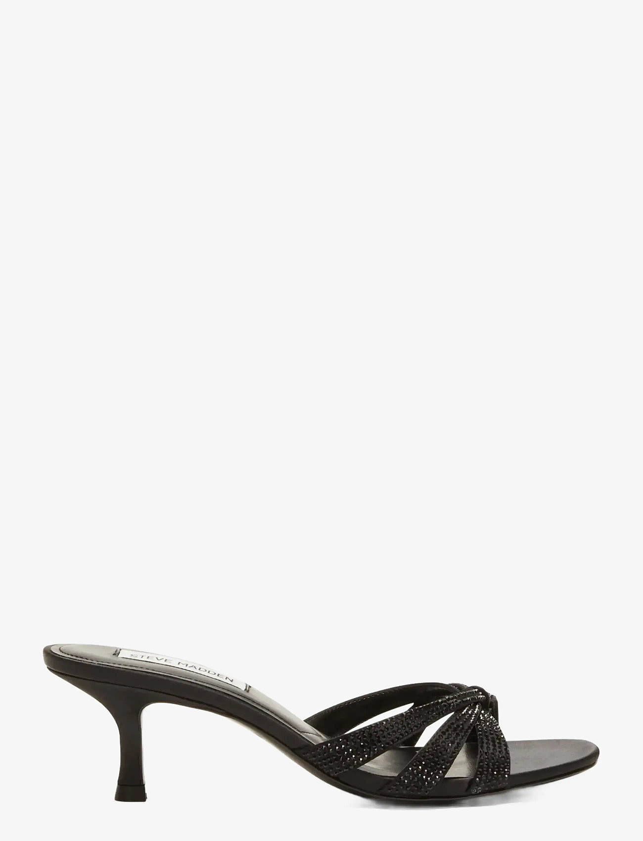 Steve Madden - Cary - heeled mules - black leather - 0