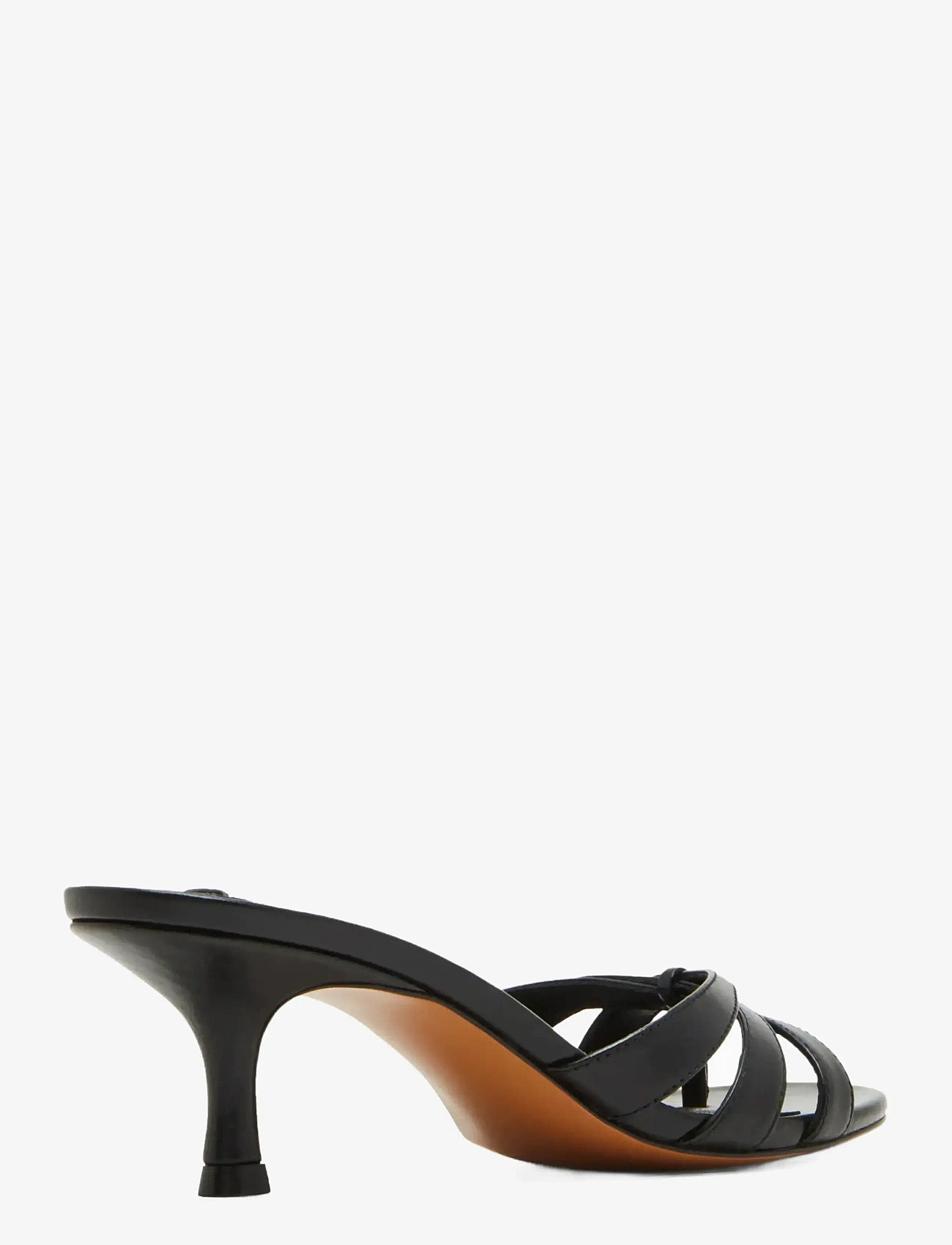 Steve Madden - Cary - heeled mules - black leather - 2