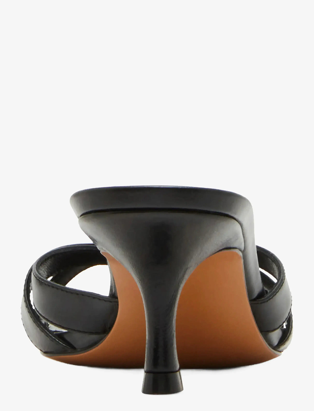 Steve Madden - Cary - heeled mules - black leather - 3