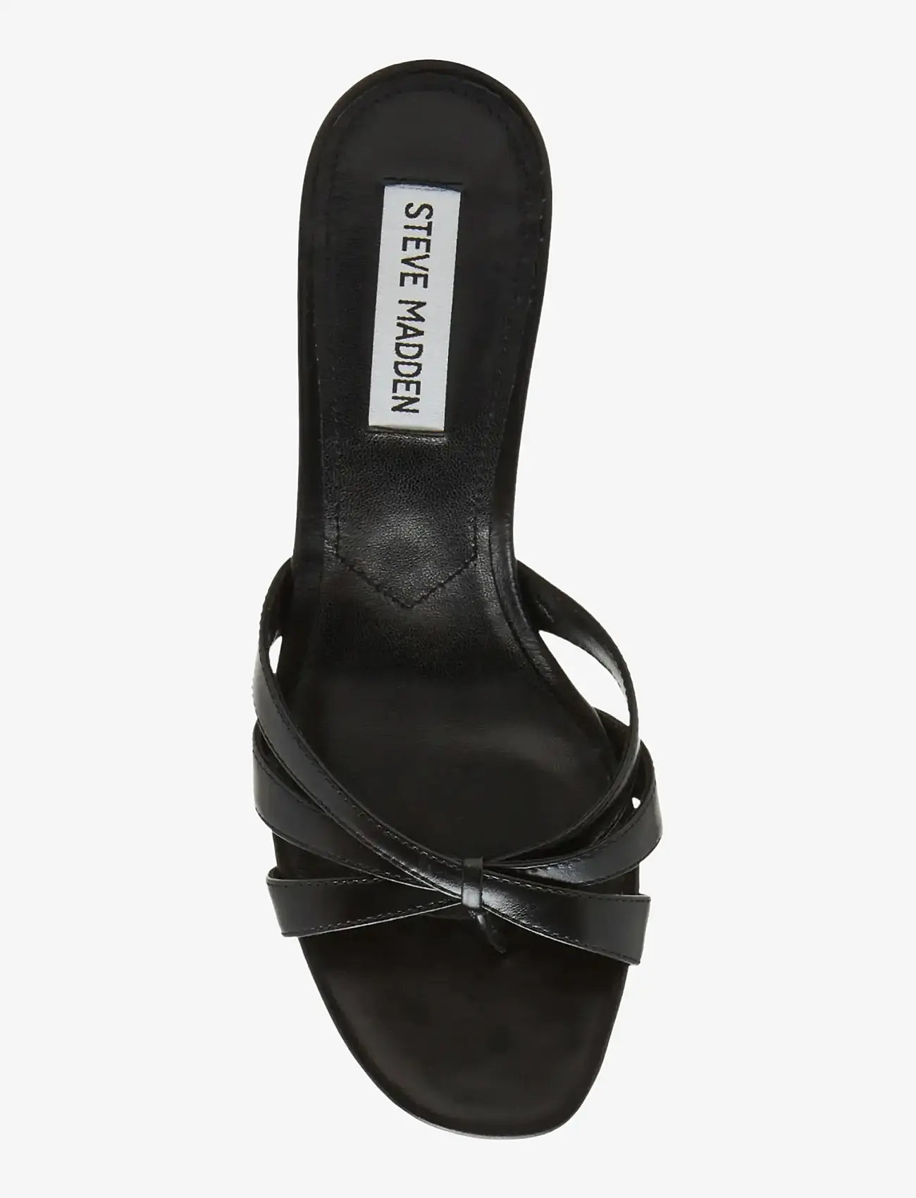 Steve Madden - Cary - heeled mules - black leather - 4