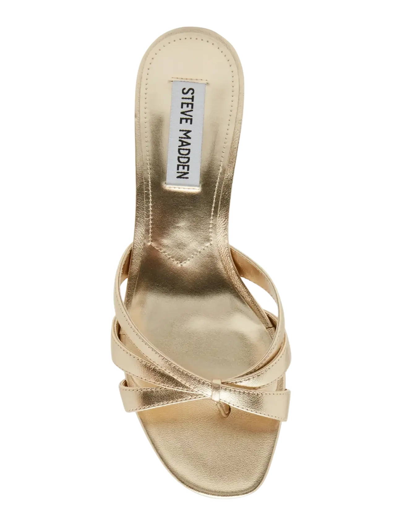 Steve Madden - Cary - pantoletten mit absatz - gold leather - 4