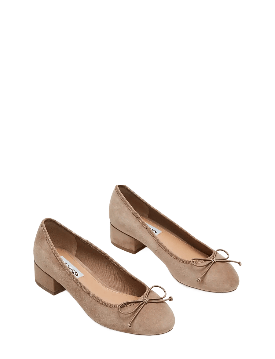 Steve Madden - Cherisher - pumps - taupe suede - 1