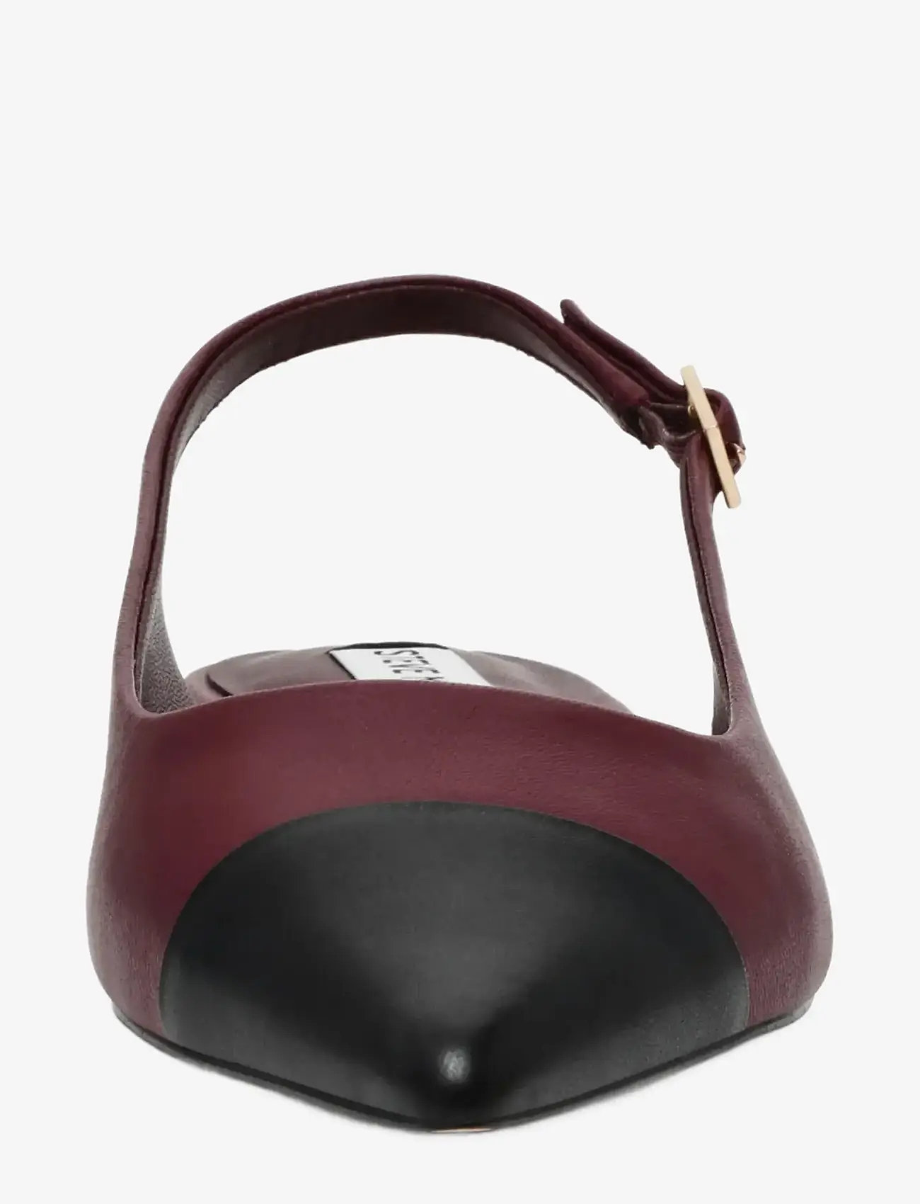 Steve Madden - Rowyn - slingbacks - blk/burg - 3