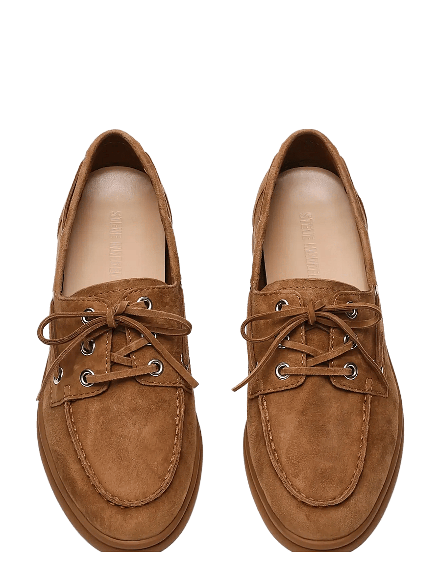 Steve Madden - Ports - purjekingad - cognac suede - 3