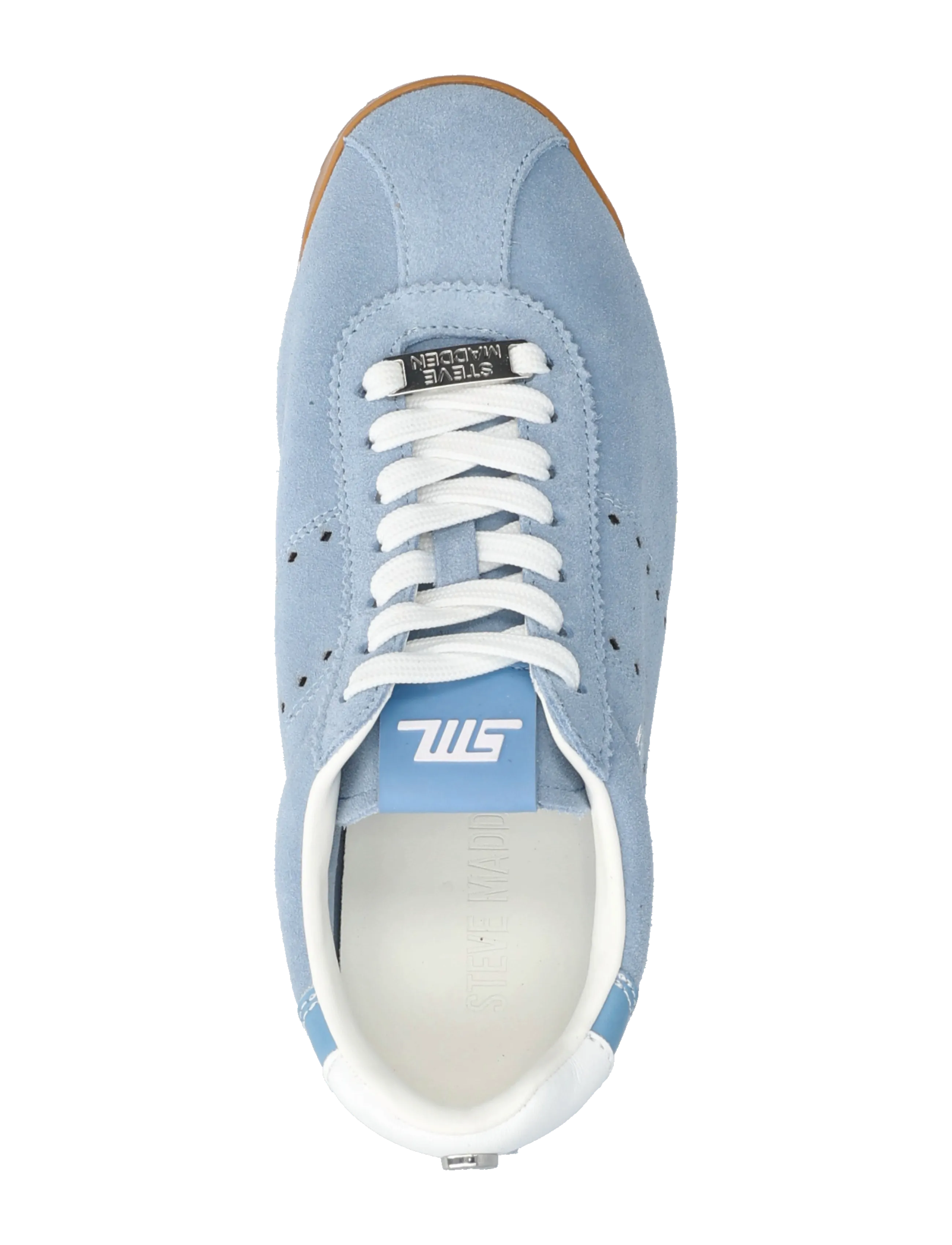Steve Madden - Mirage-Sm - low top sneakers - bb blu suede - 3