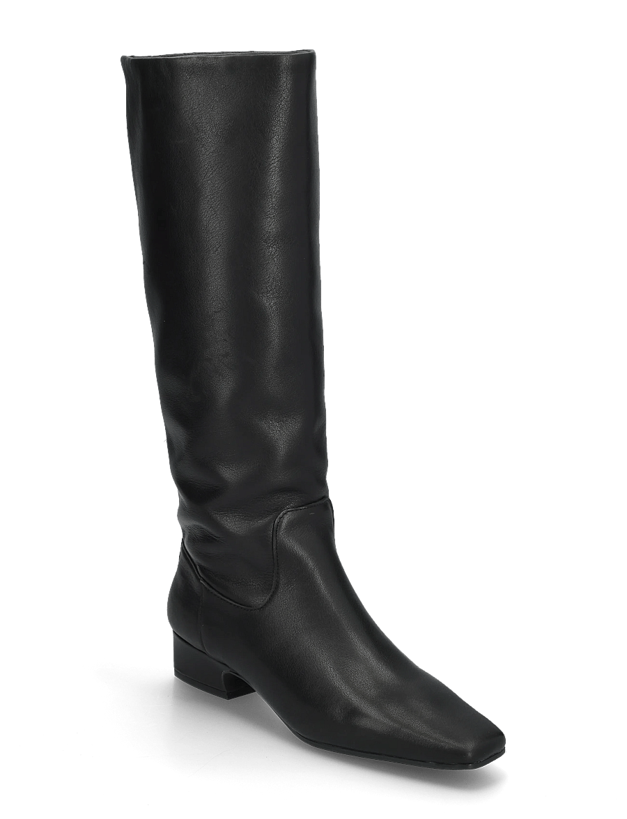 Steve Madden - Gwyneth - kniehohe stiefel - black leather - 0