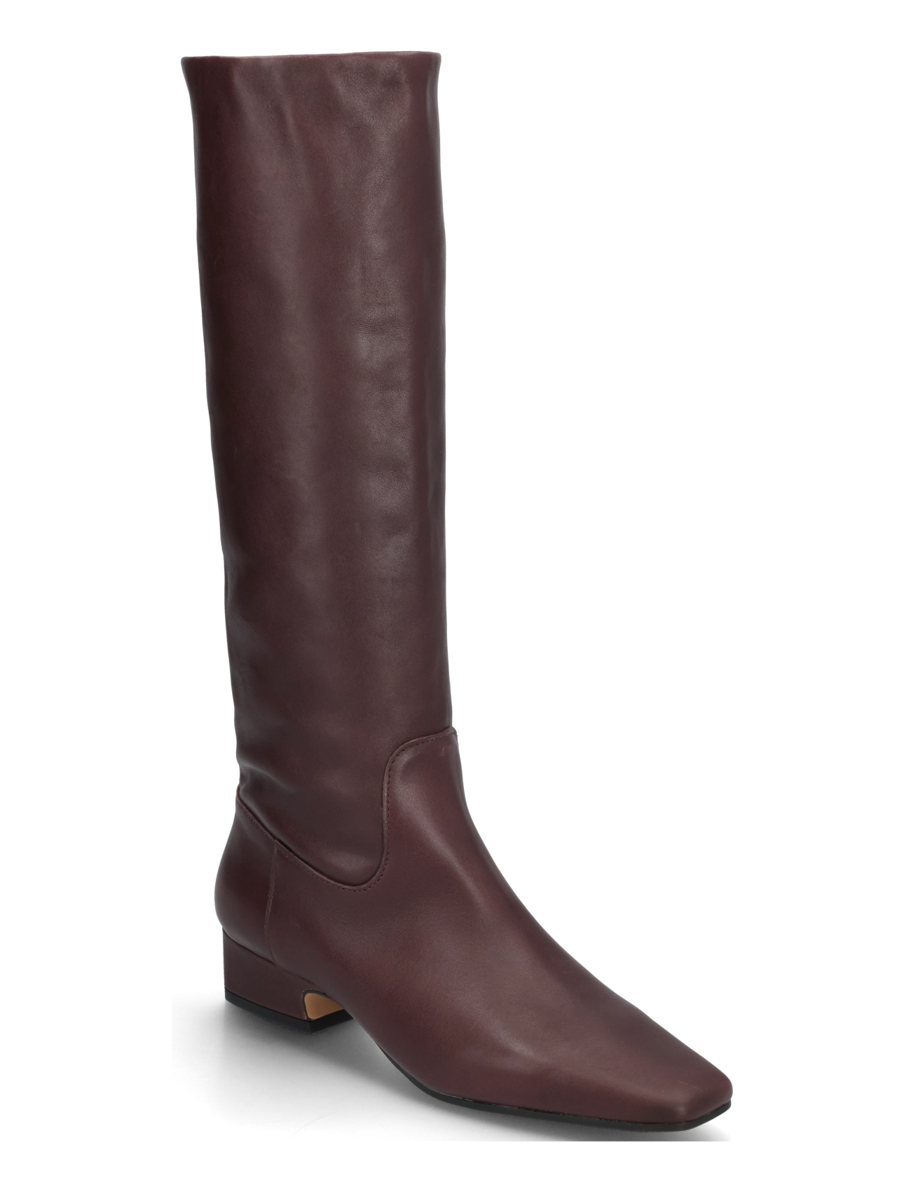 Steve Madden Gwyneth - Steve Madden - BROWN / RED LEATHER / burgundy