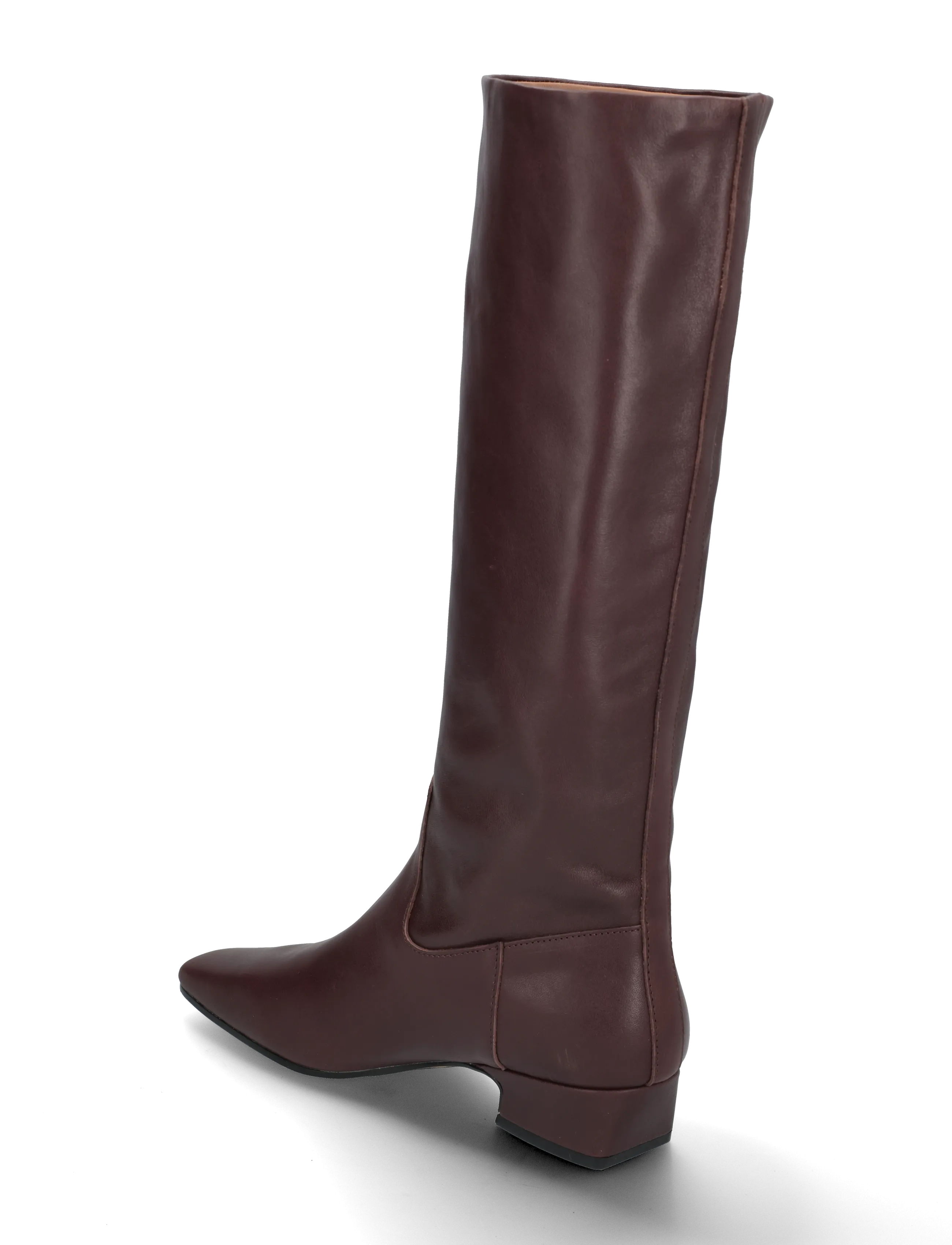 Steve Madden - Gwyneth - kniehohe stiefel - brown / red leather - 1