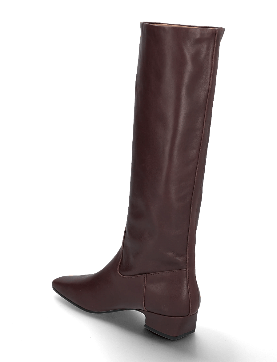 Steve Madden - Gwyneth - kniehohe stiefel - brown / red leather - 1