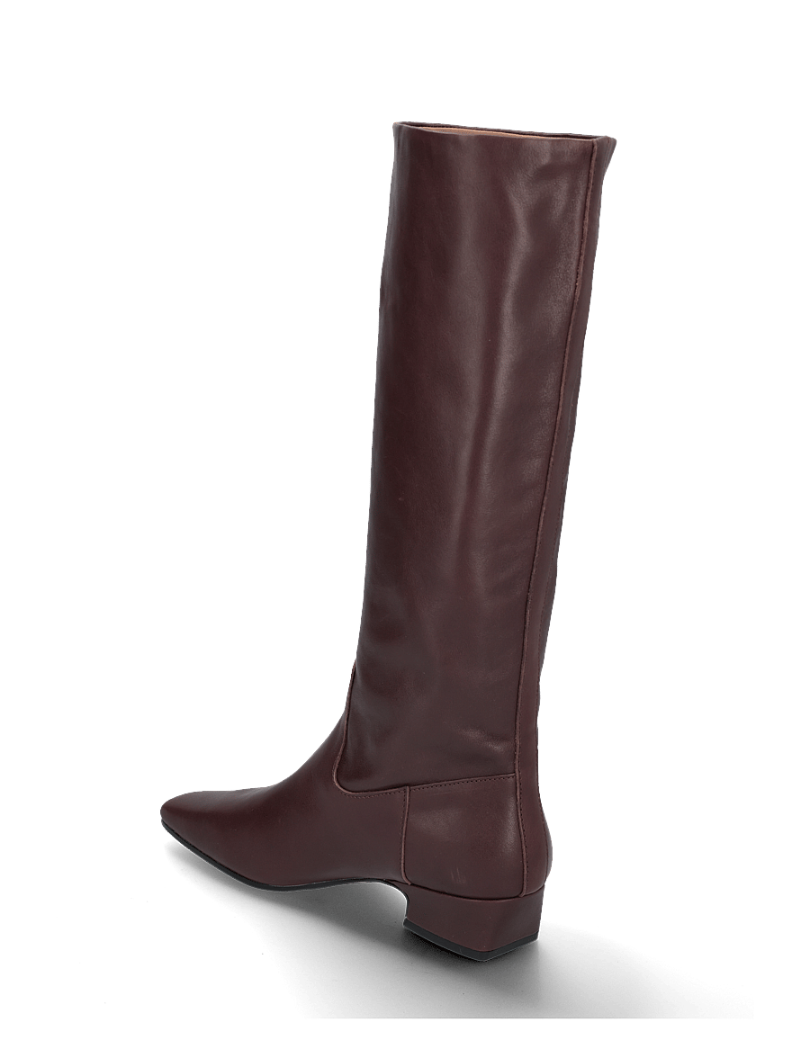 Steve Madden - Gwyneth - kniehohe stiefel - brown / red leather - 1