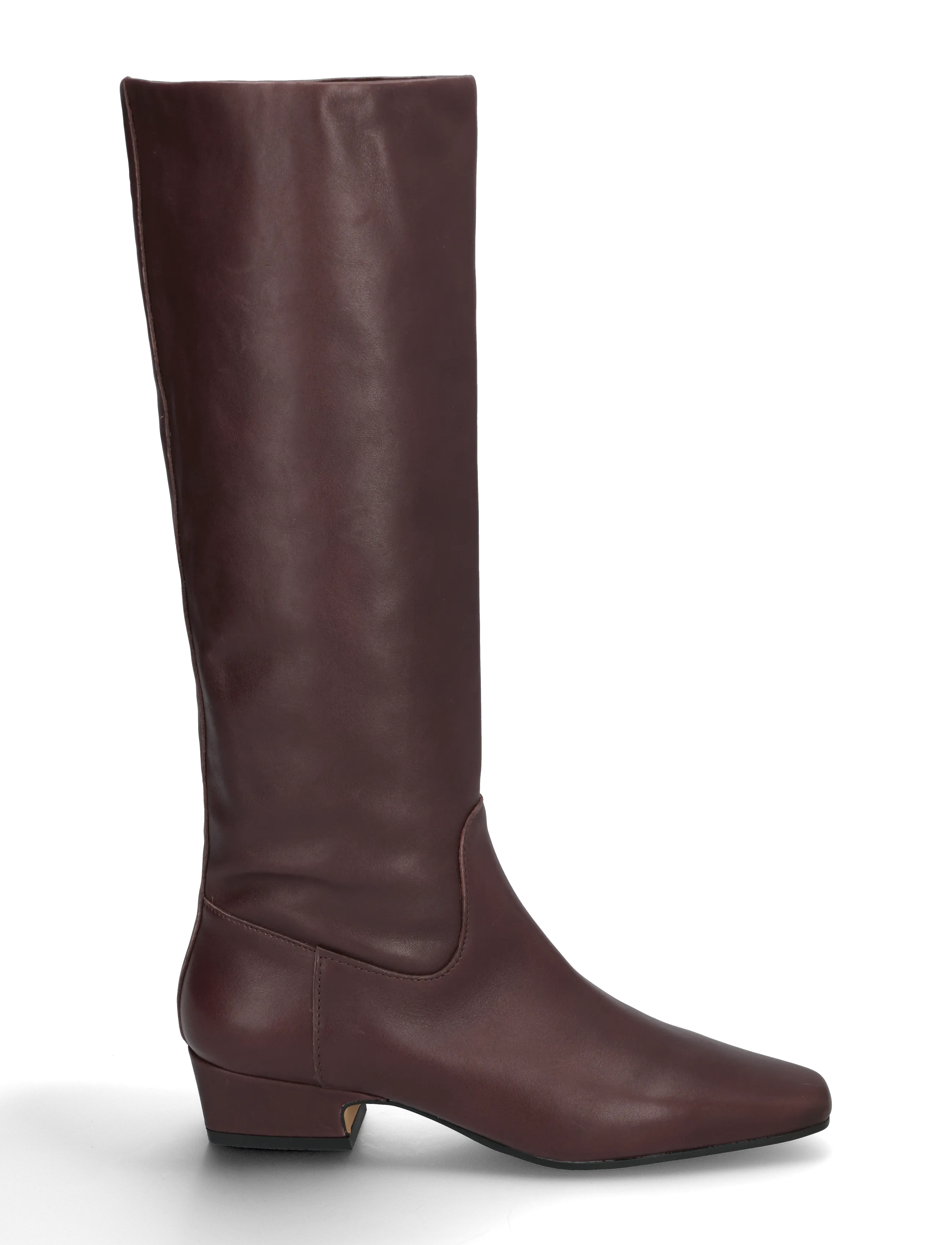 Steve Madden - Gwyneth - kniehohe stiefel - brown / red leather - 2