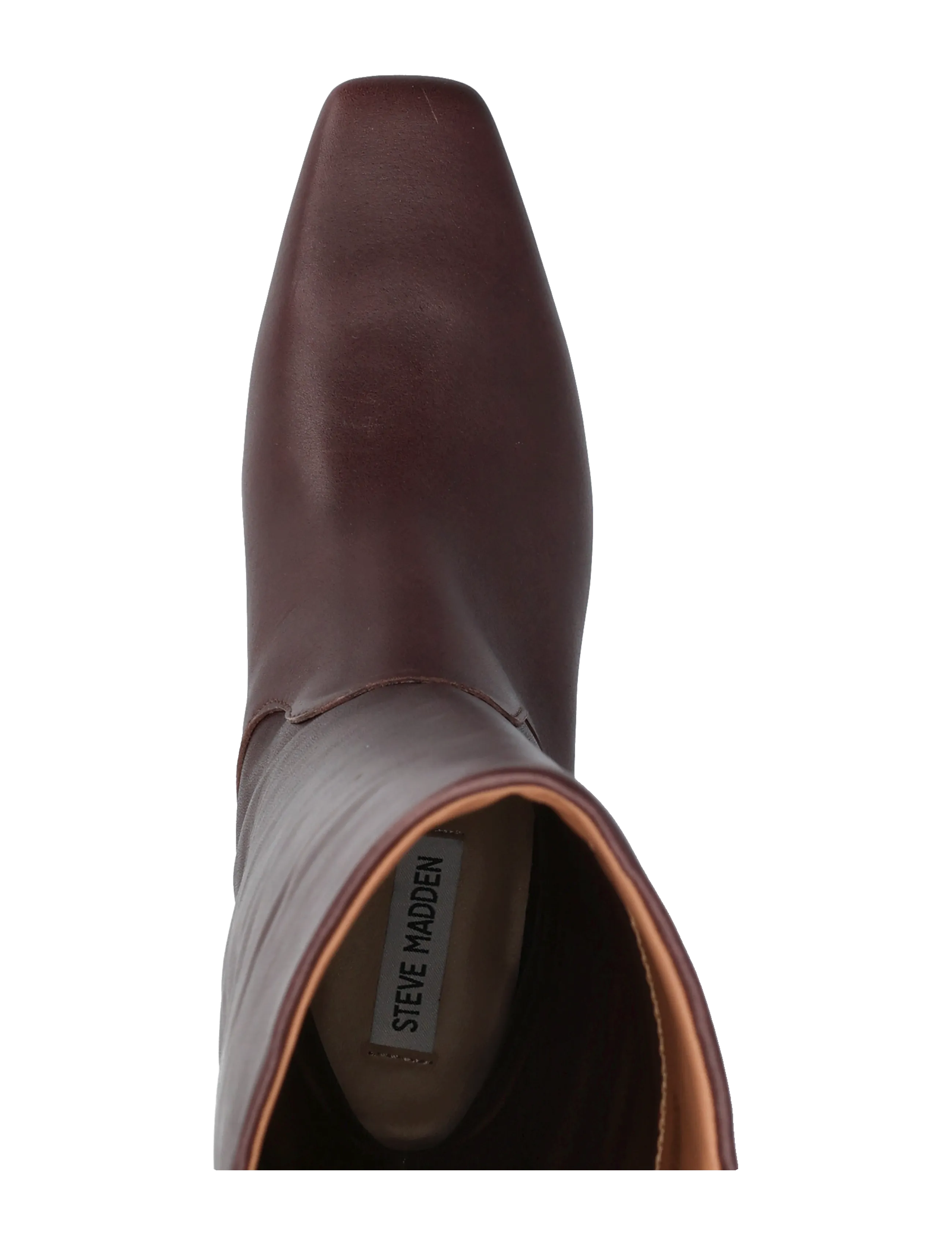 Steve Madden - Gwyneth - kniehohe stiefel - brown / red leather - 3