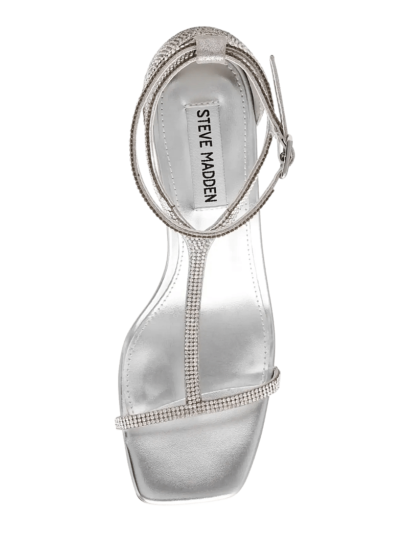 Steve Madden - Mayzie-R - sandaler med hæl - silver - 5