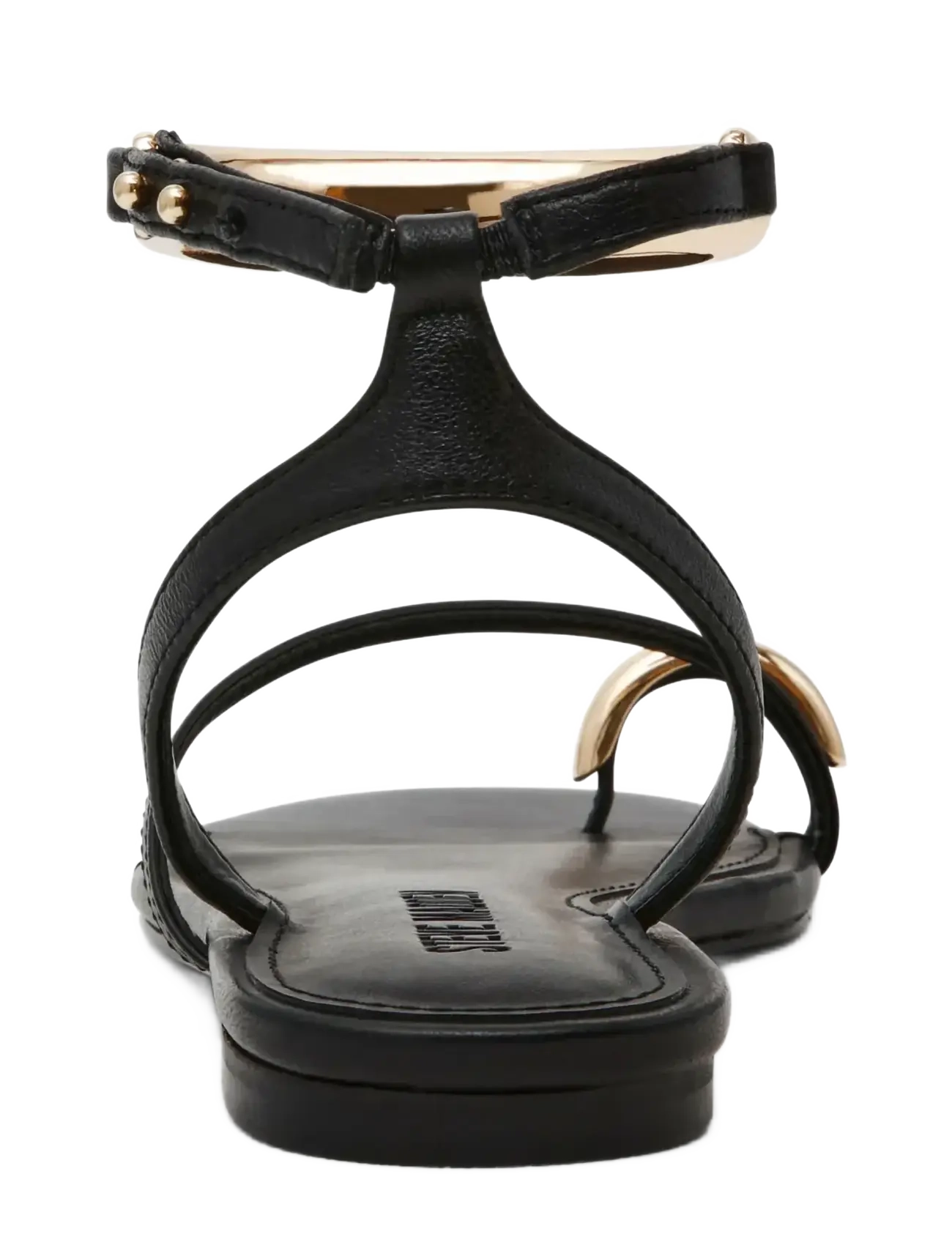 Steve Madden - Odyssey - sandały gladiatorki - black leather - 4
