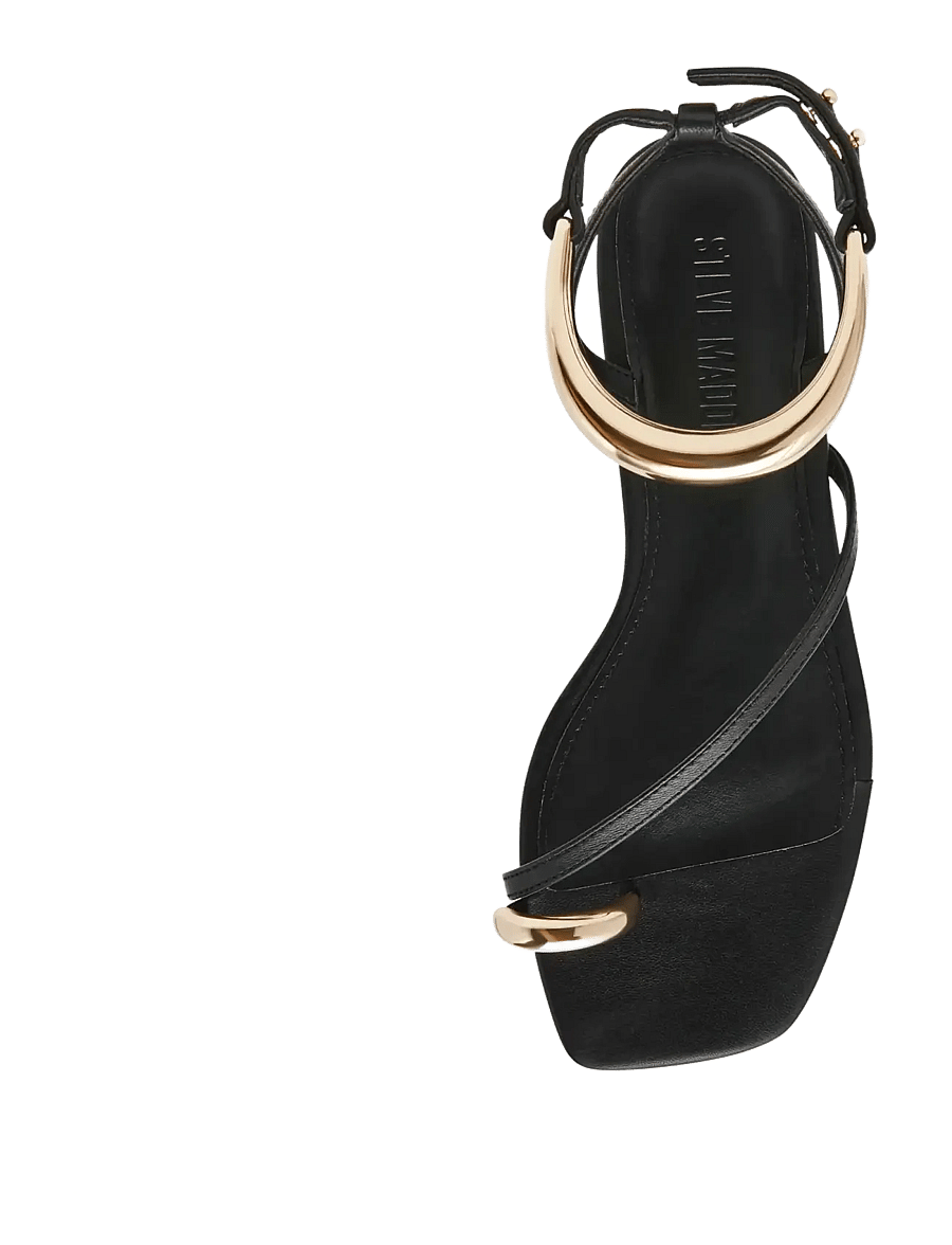 Steve Madden - Odyssey - sandały gladiatorki - black leather - 5