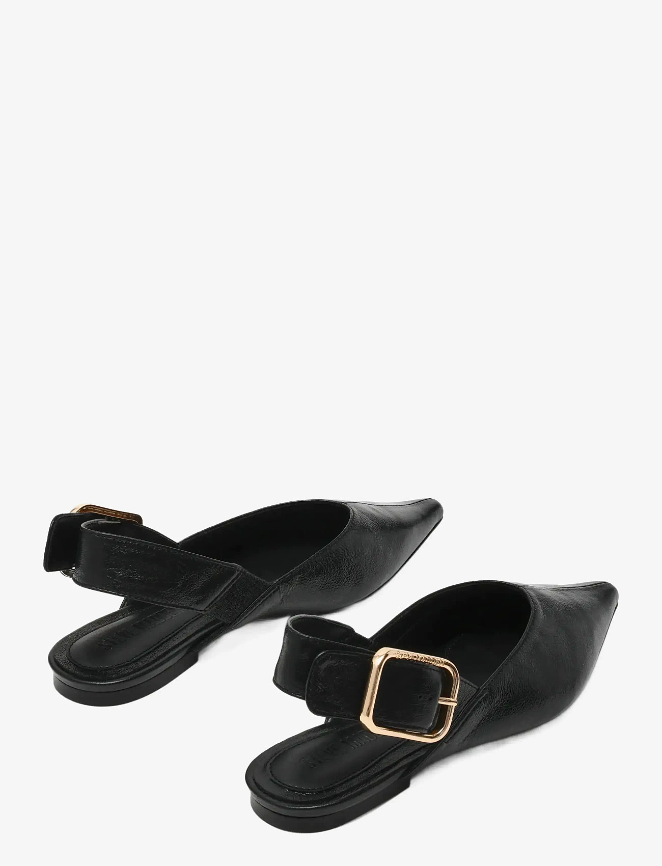 Steve Madden - Sianna - madalad slingback-kingad - black leat - 2