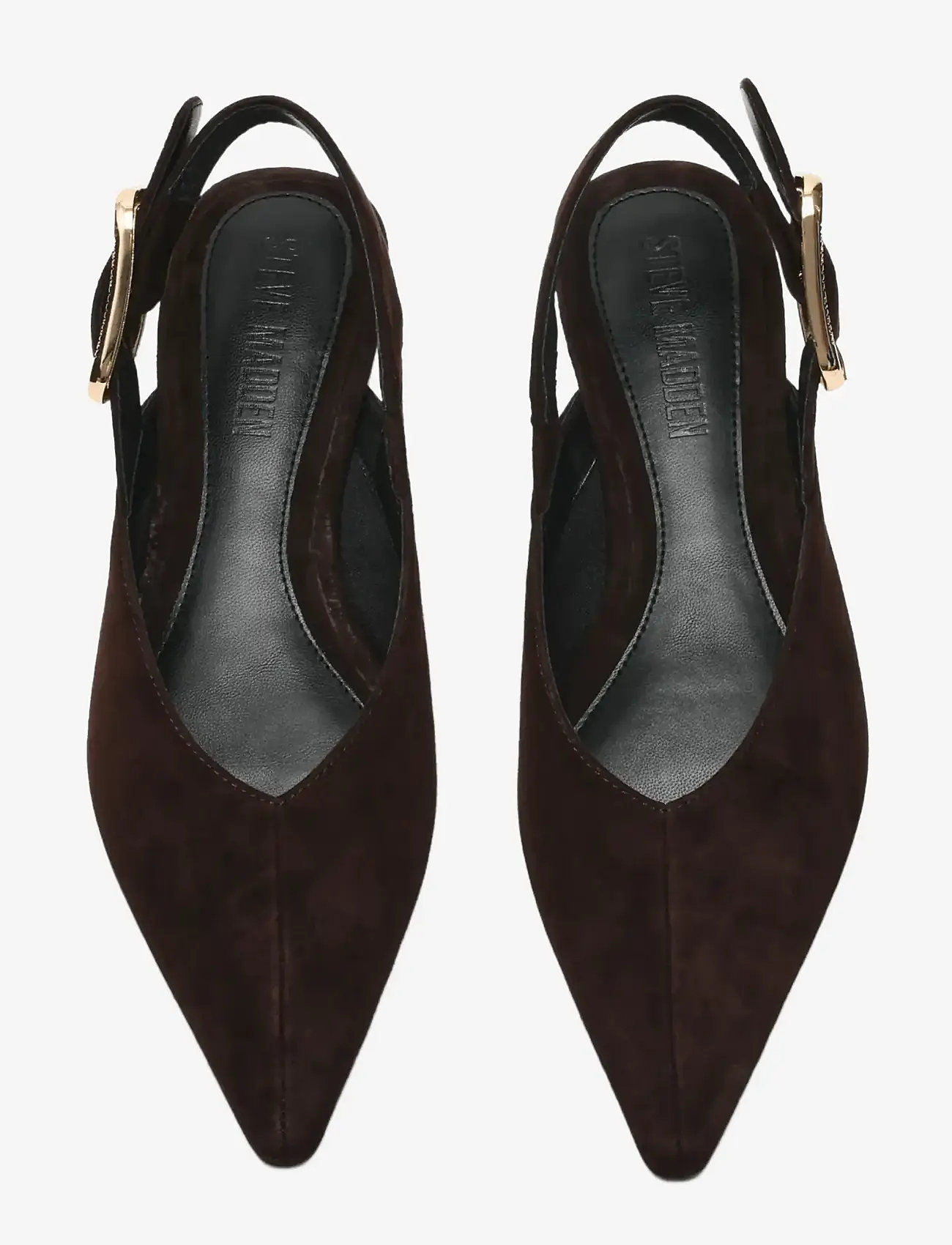 Steve Madden - Sianna - madalad slingback-kingad - brown sued - 3