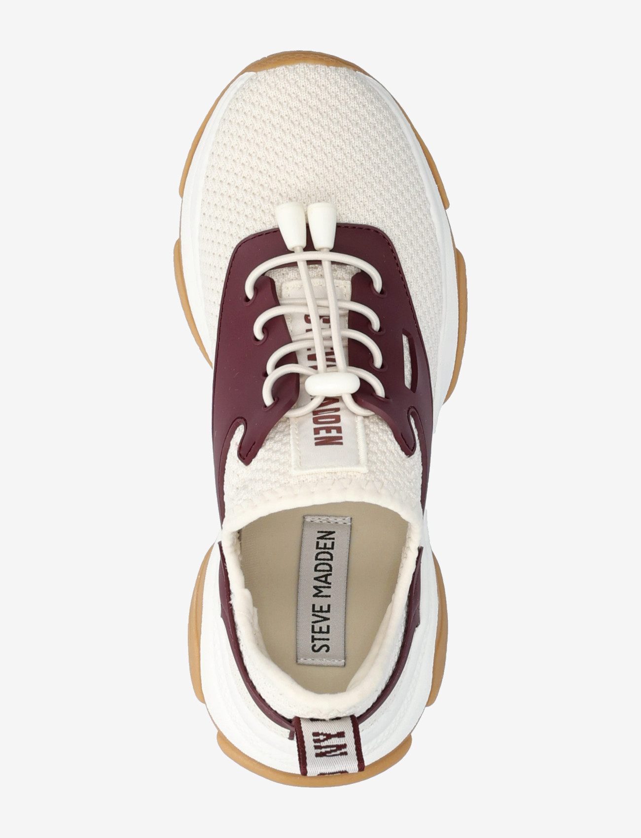 Steve Madden - Match-E - madala säärega tossud - ivory / cherry lacq - 3