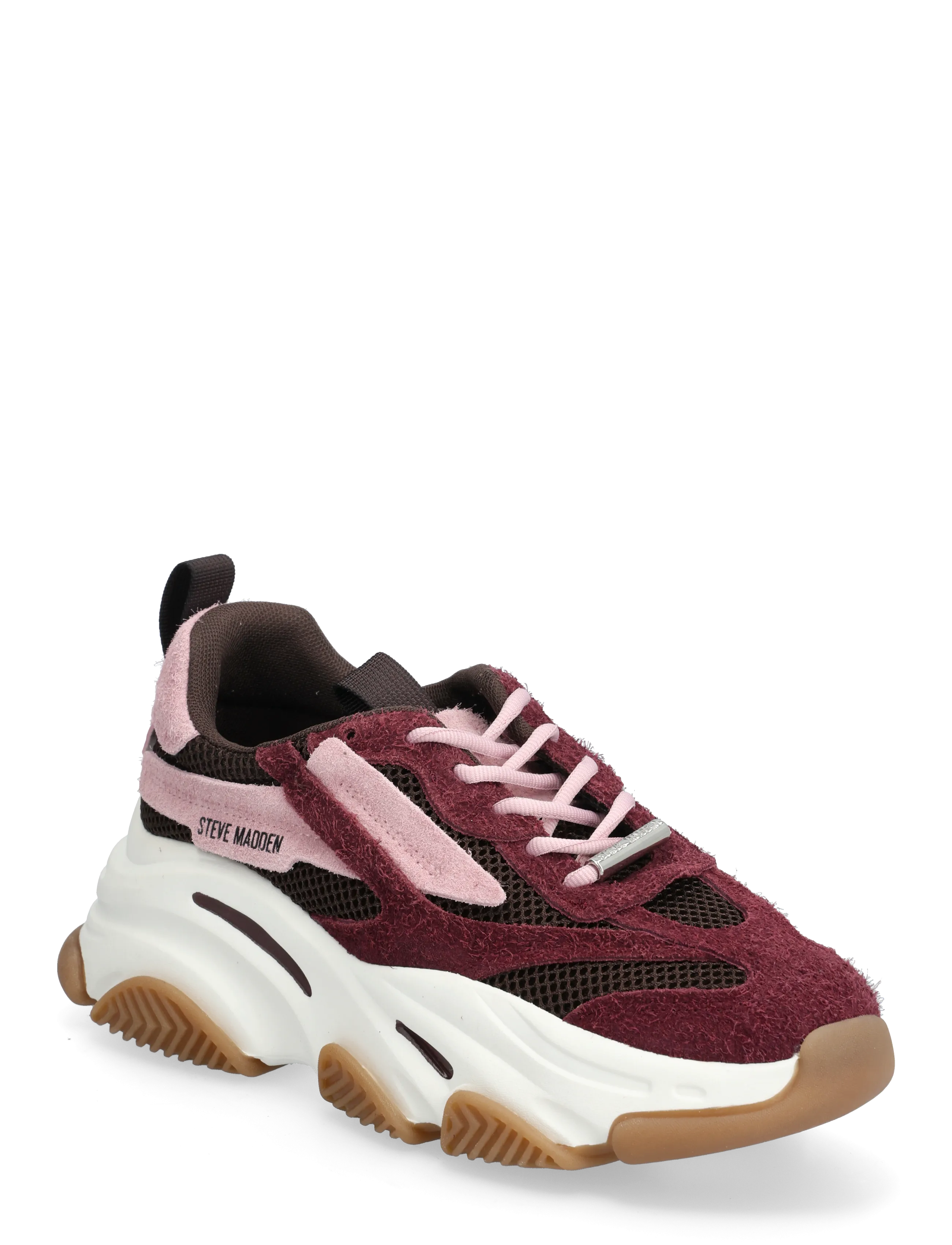 Steve Madden Possession-E - Sneakers - BUR PINK SUEDE / burgundy