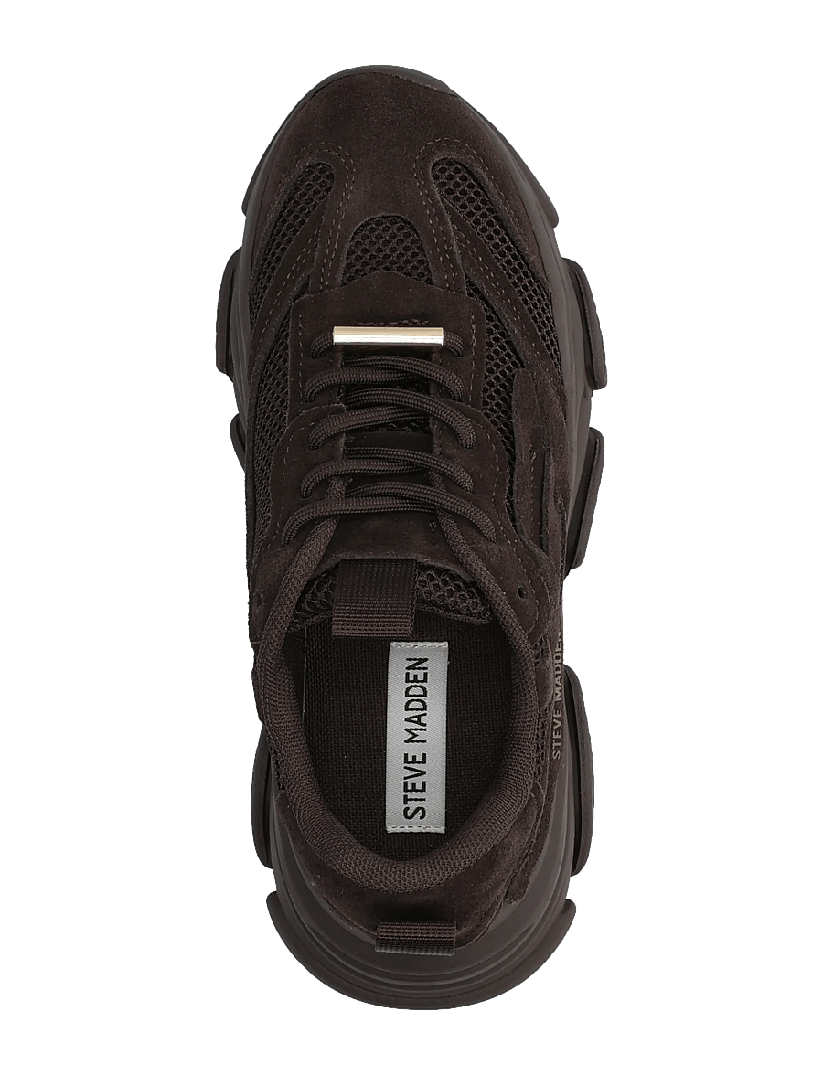 Steve Madden - Possession-E - plateau-sneaker - chocolate brn - 3