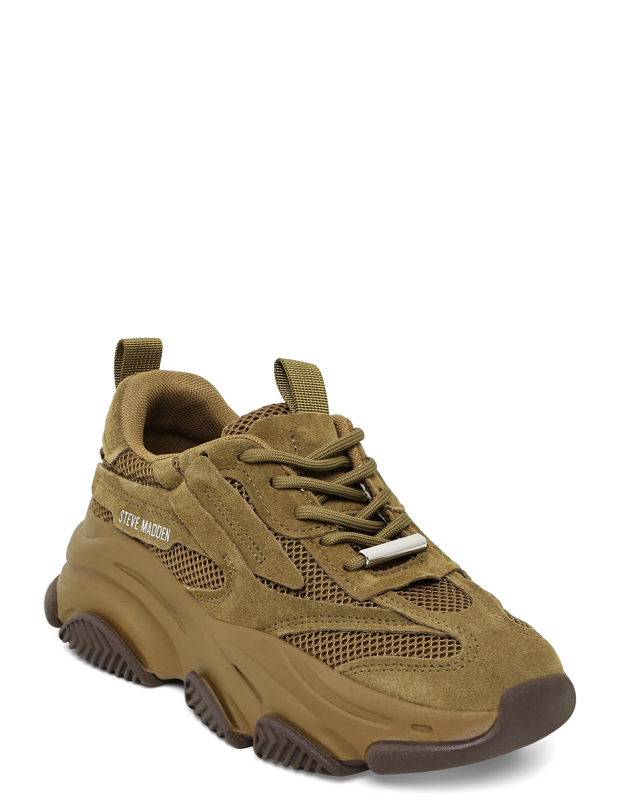 Steve Madden Possession-E - Skor - KHAKI OLV SUEDE / khaki/green