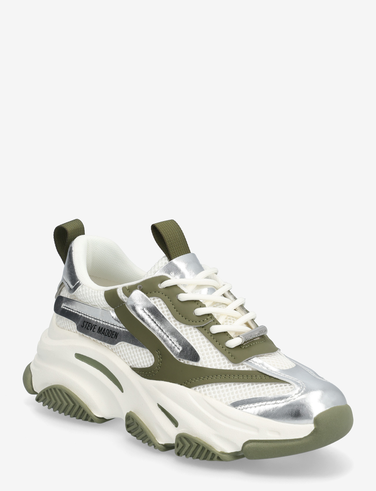 Steve Madden - Possession-E - chunky sneakers - olive / silver - 0