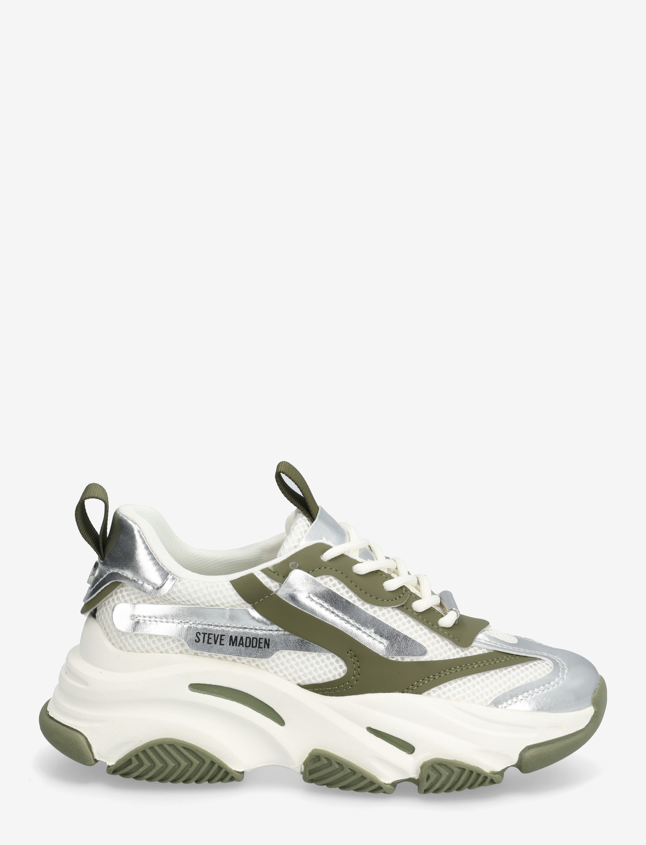 Steve Madden - Possession-E - chunky sneakers - olive / silver - 1