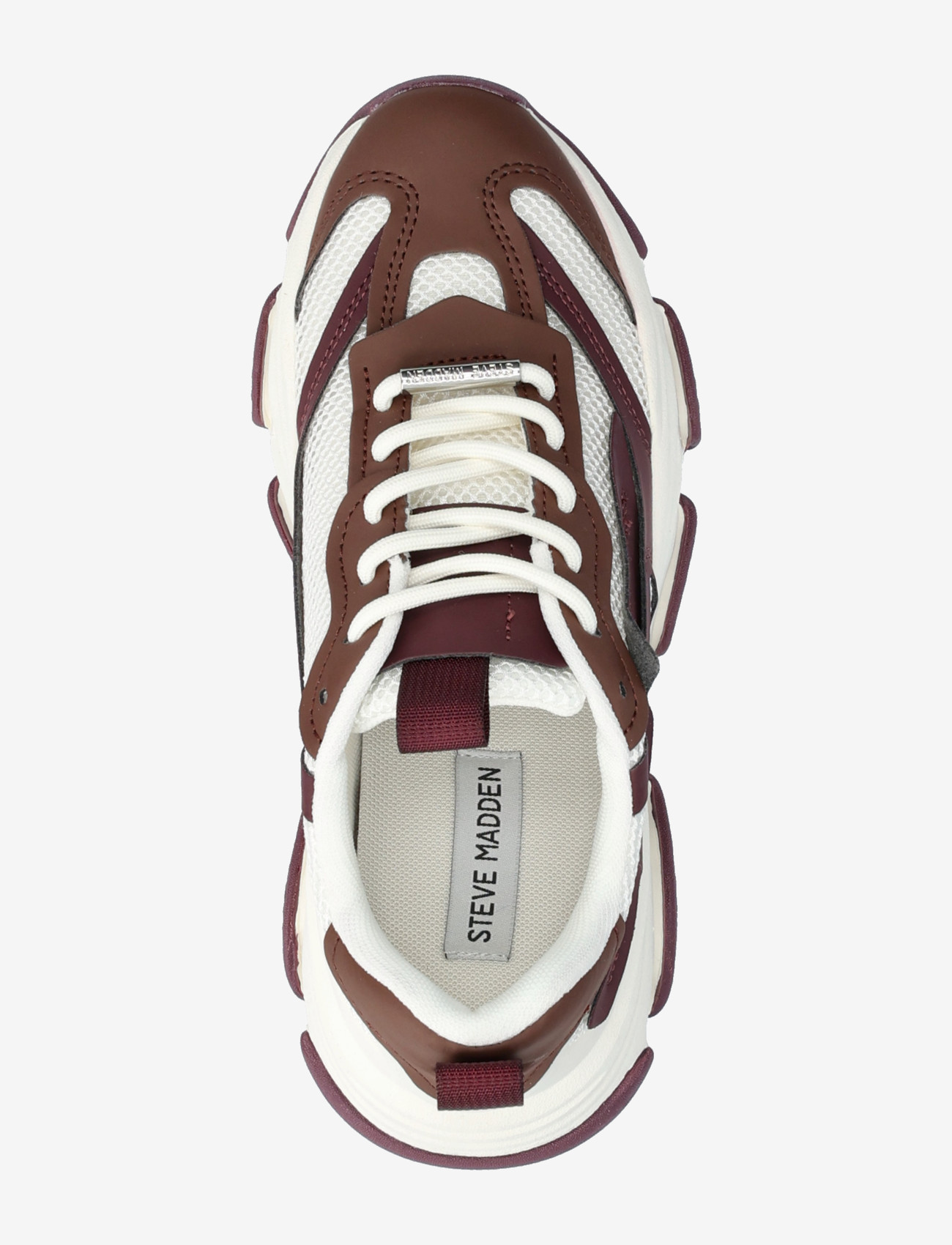 Steve Madden - Possession-E - chunky sneakers - white sepia / lacq - 3