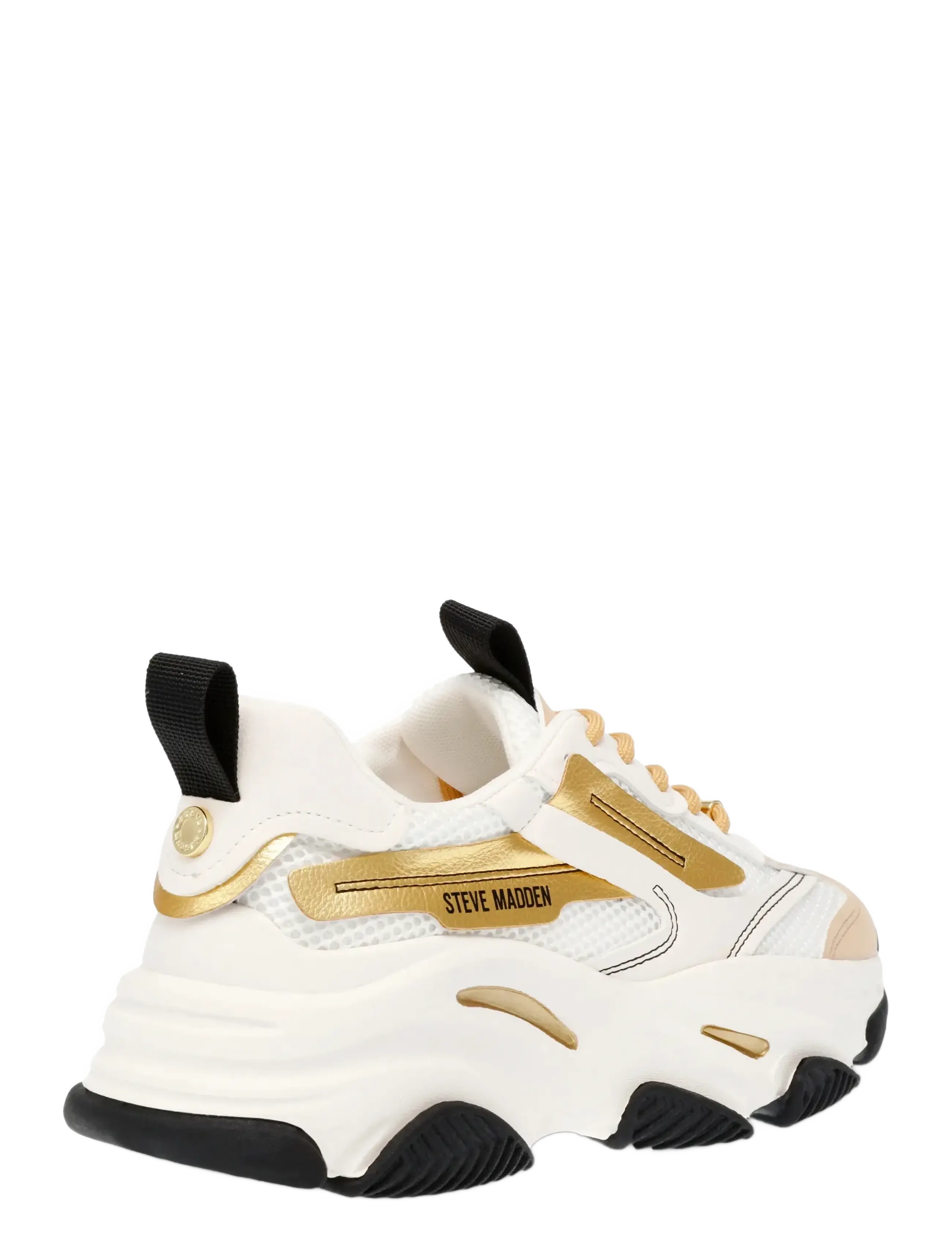 Steve Madden - Possession-E - chunky sneakers - wht/tan - 2