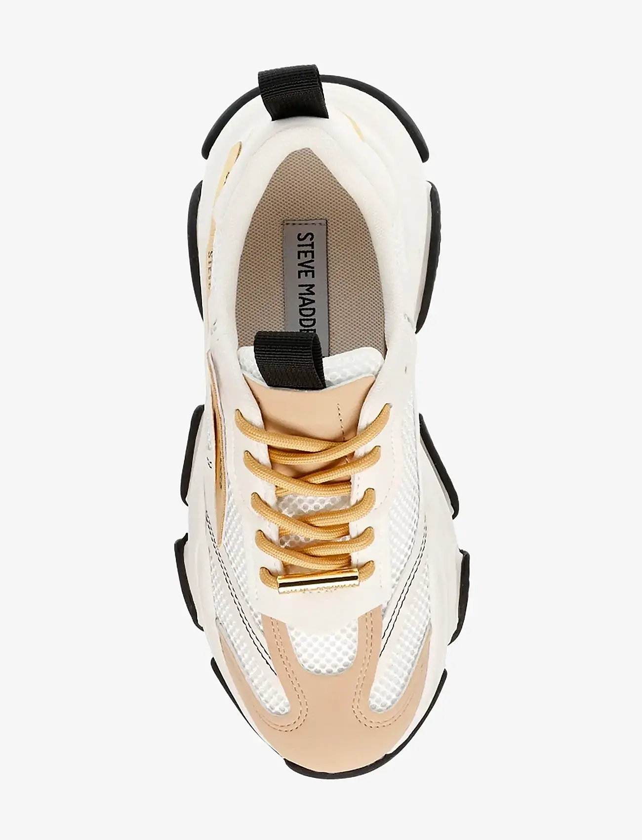 Steve Madden - Possession-E - chunky sneakers - wht/tan - 5