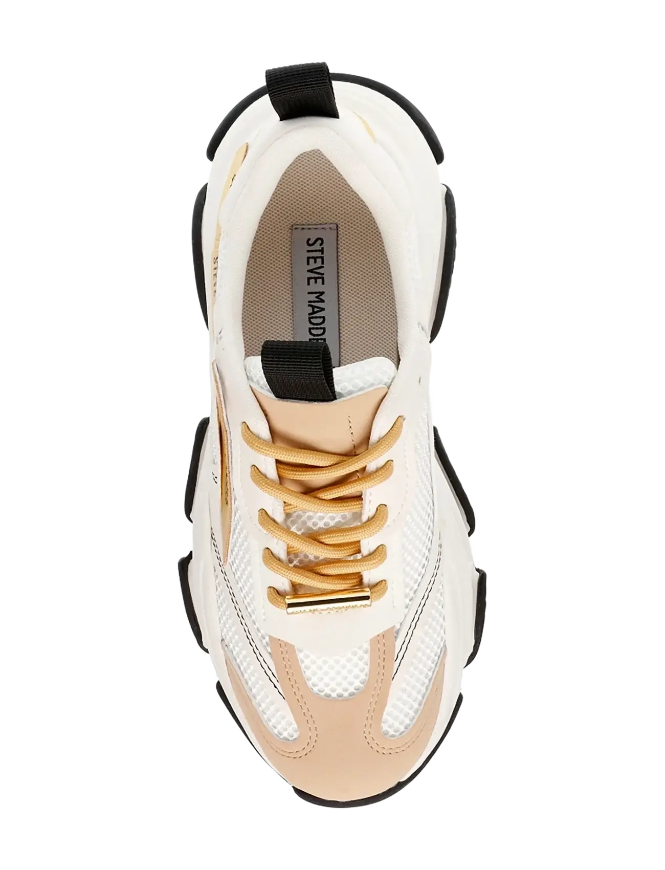 Steve Madden - Possession-E - chunky sneakers - wht/tan - 5