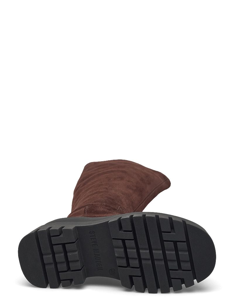 Steve Madden - Chipp - pika säärega saapad - dark brown - 4