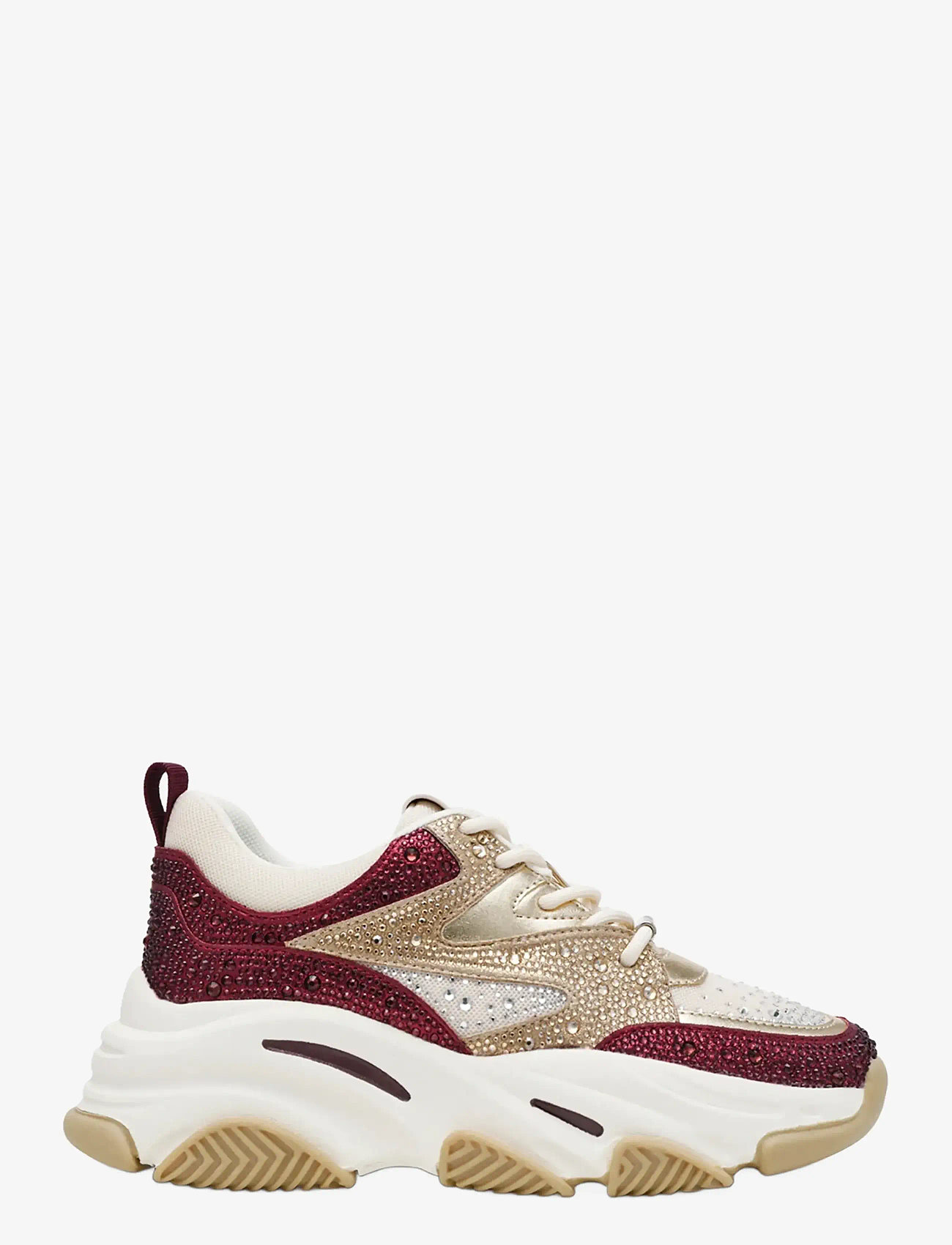 Steve Madden - Privy - paksu tallaga tossud - cherry lacq / gold - 1