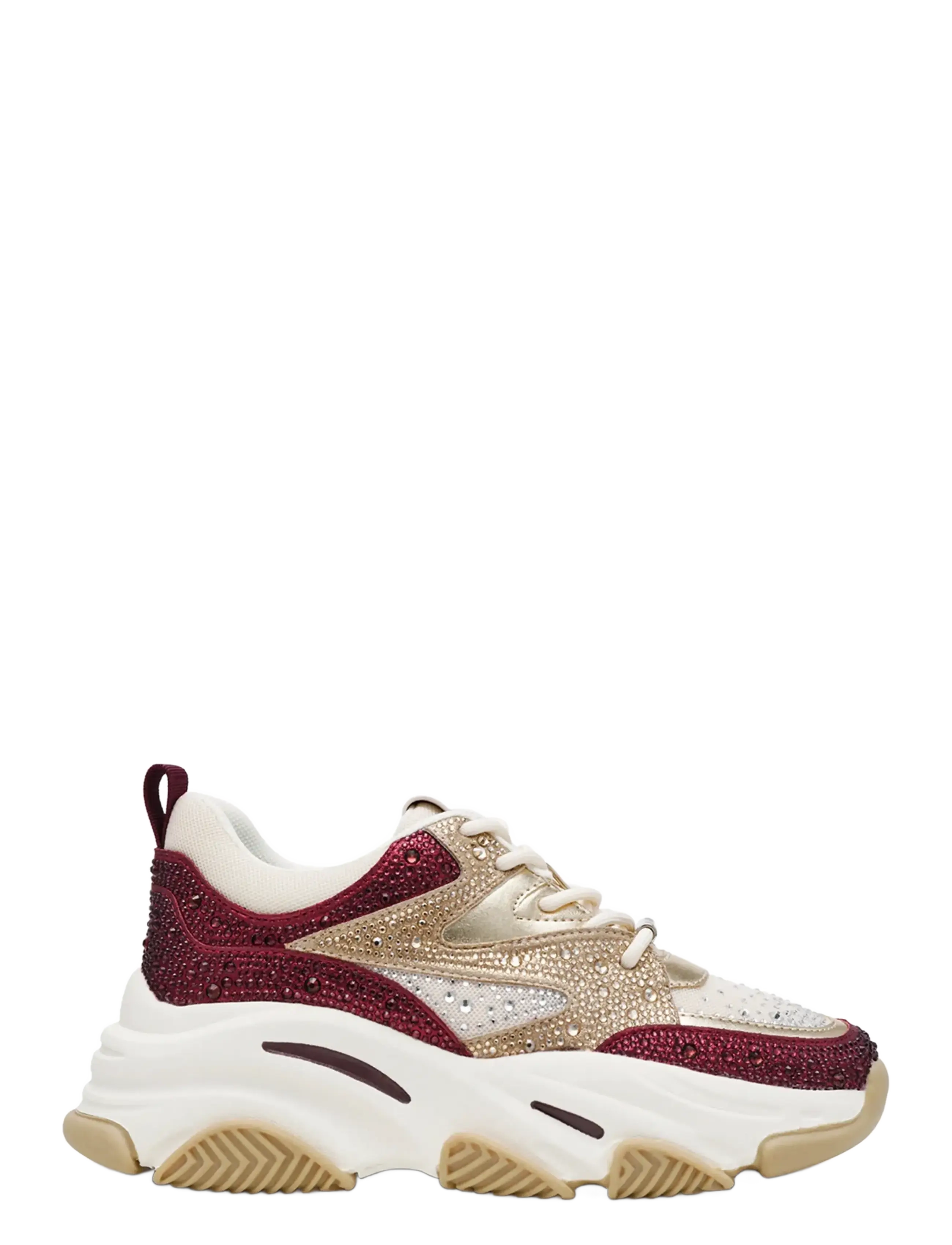 Steve Madden - Privy - paksu tallaga tossud - cherry lacq / gold - 1