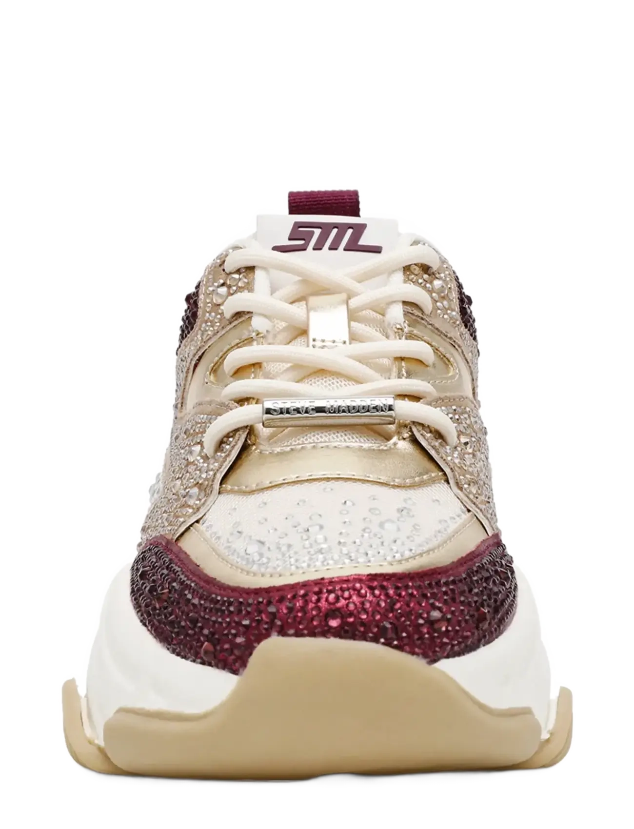 Steve Madden - Privy - robustsed tossud - cherry lacq / gold - 3