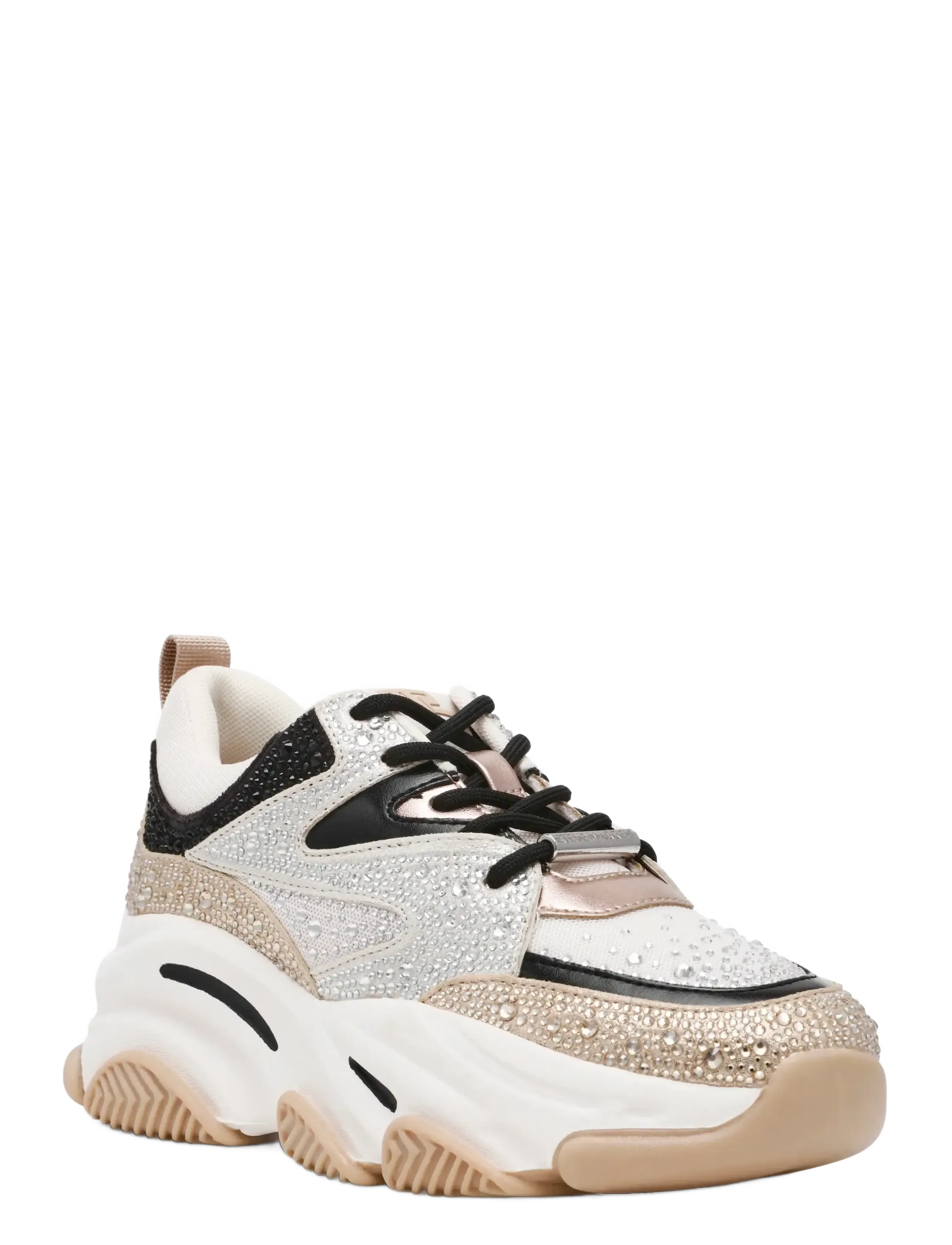 Steve Madden Privy, 39, Gold, Sneakers > Chunky Sneakers, Dame