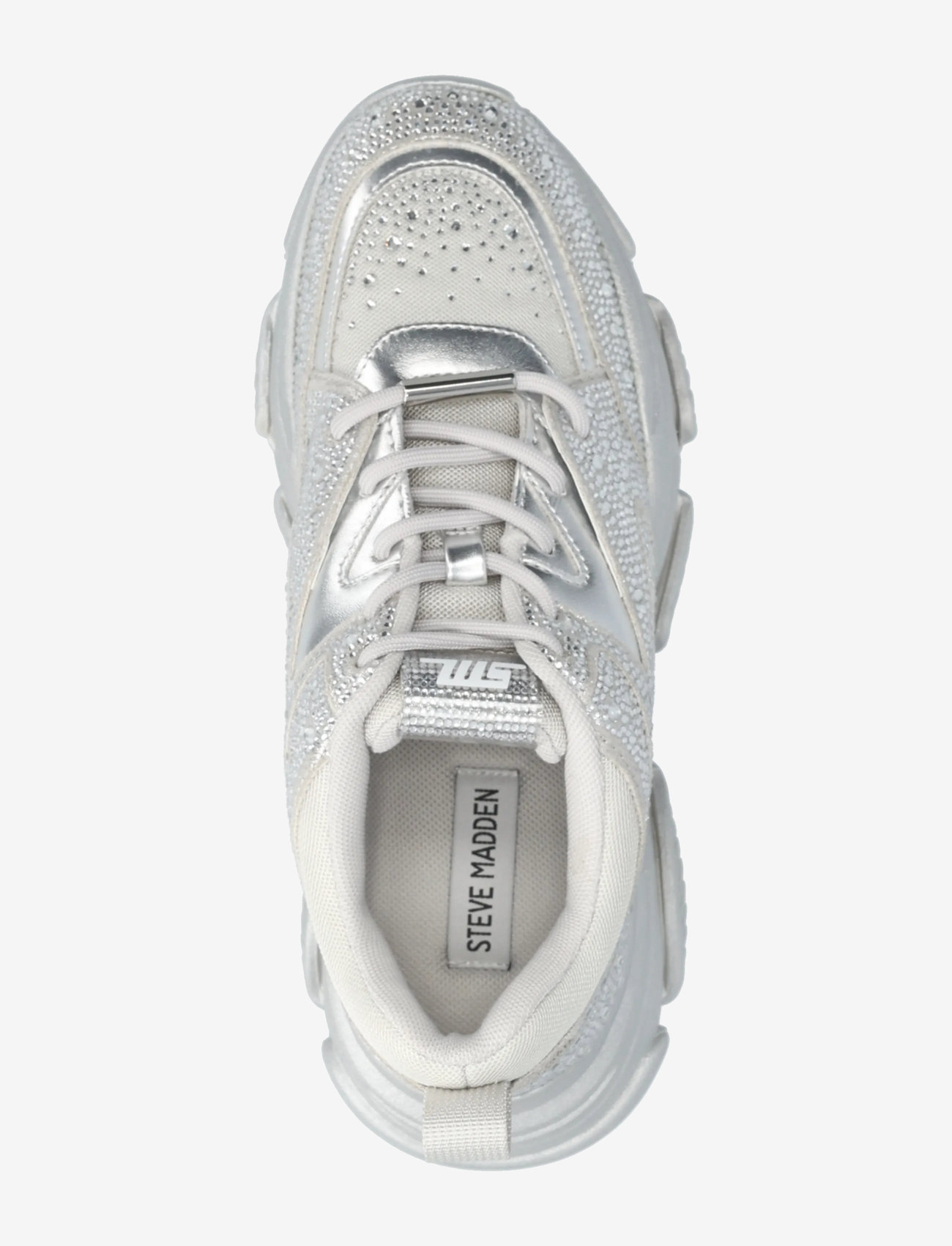 Steve Madden - Privy Sneaker - paksu tallaga tossud - silver - 3